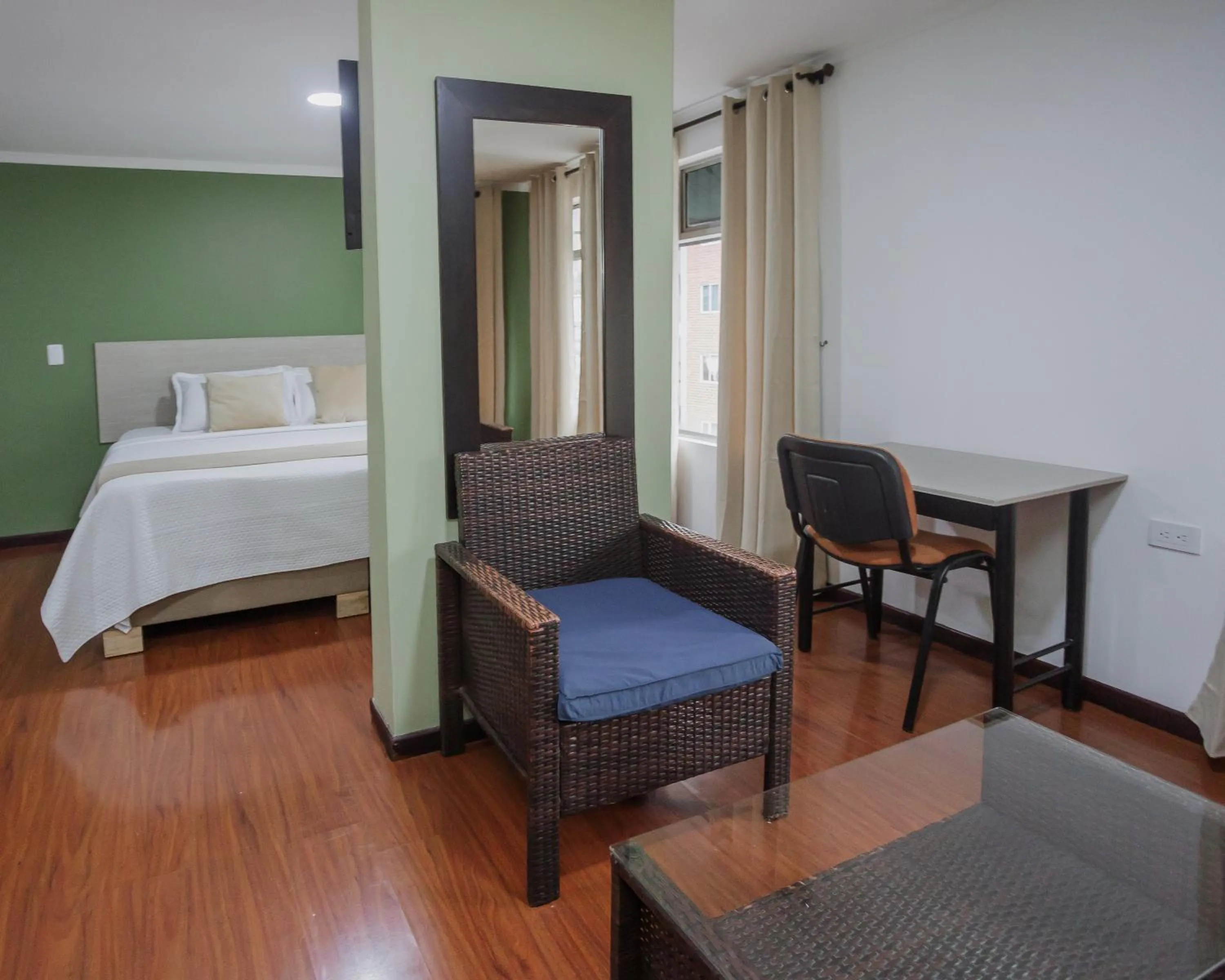 Bed in Hotel Portón Sabaneta