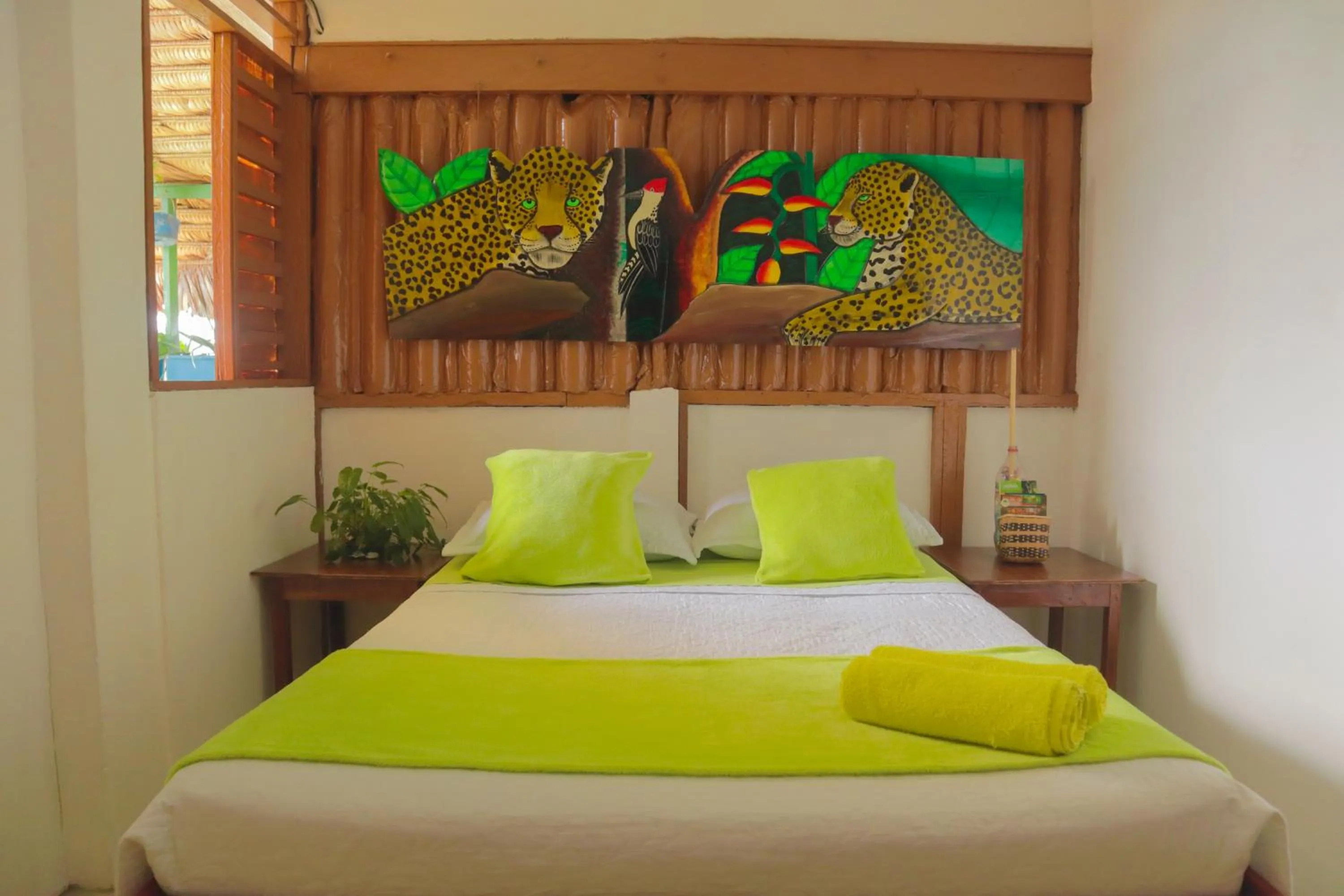 Bed in Eco Hotel El Refugio Boutique