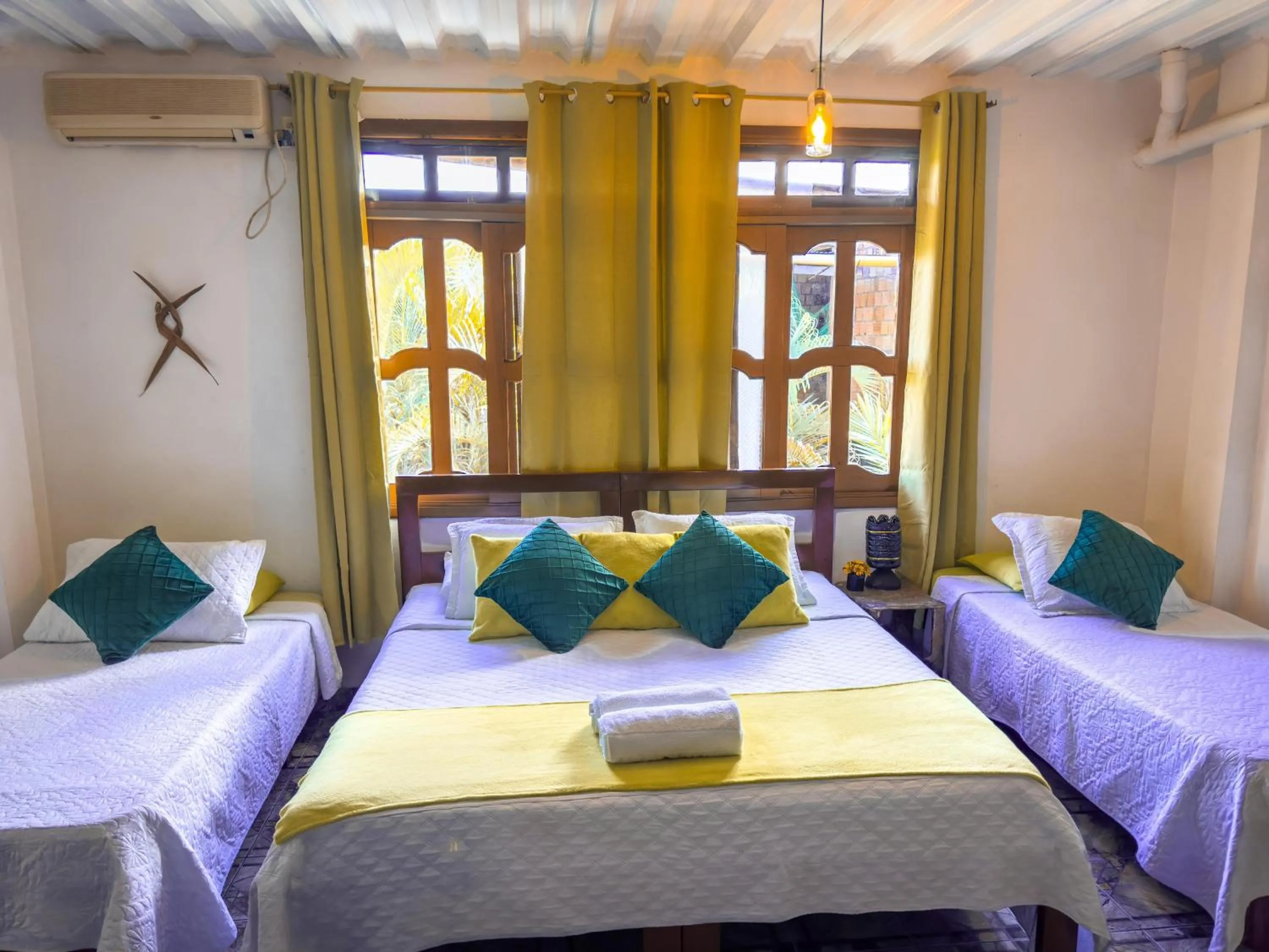 Bed in Eco Hotel El Refugio Boutique