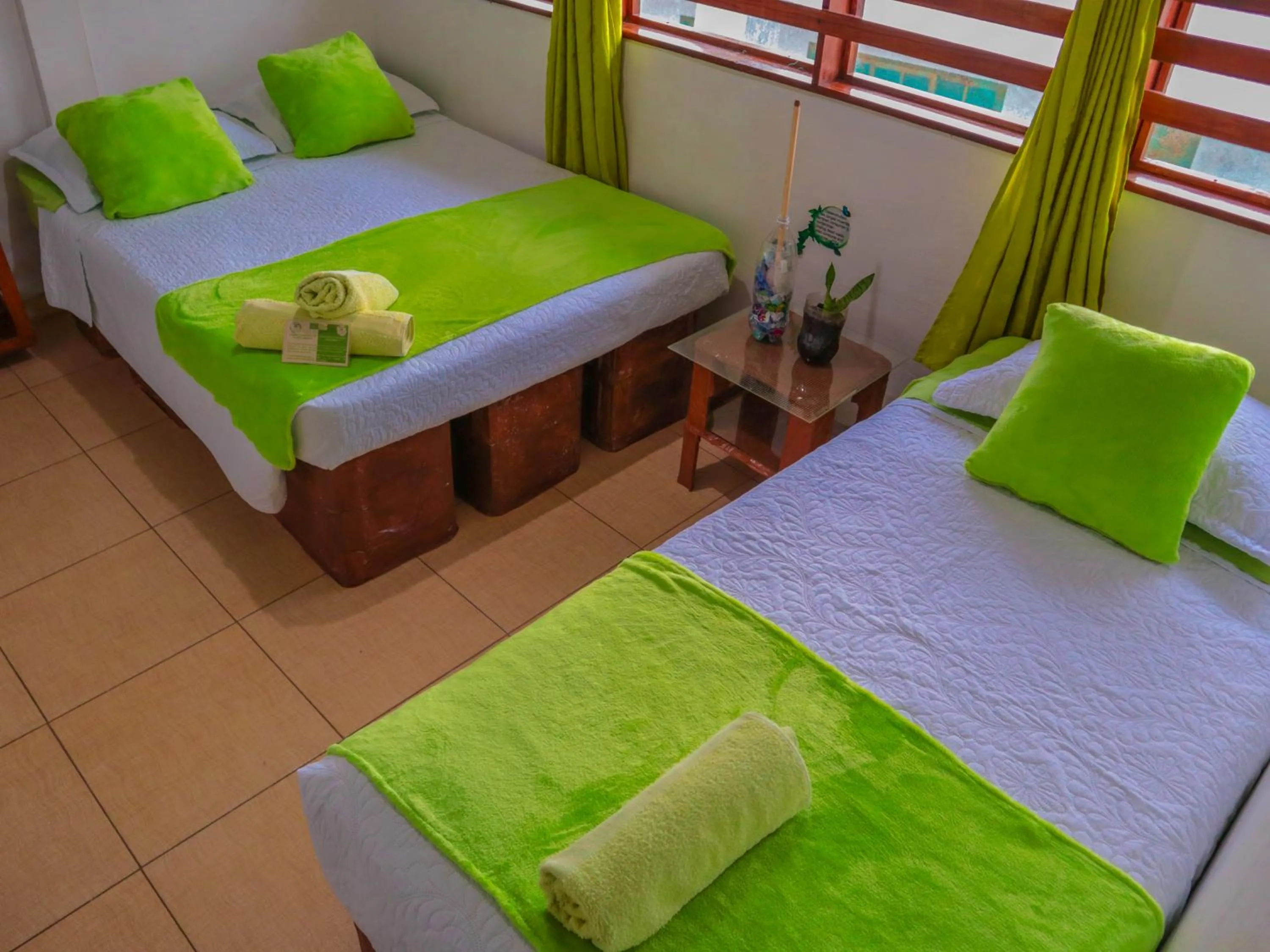 Bed in Eco Hotel El Refugio Boutique