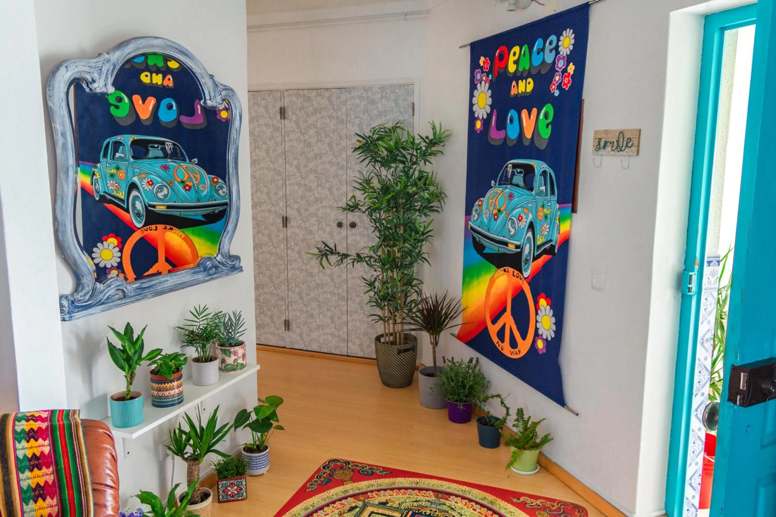 Patio in Paz & Amor Guest House - Peace & Love