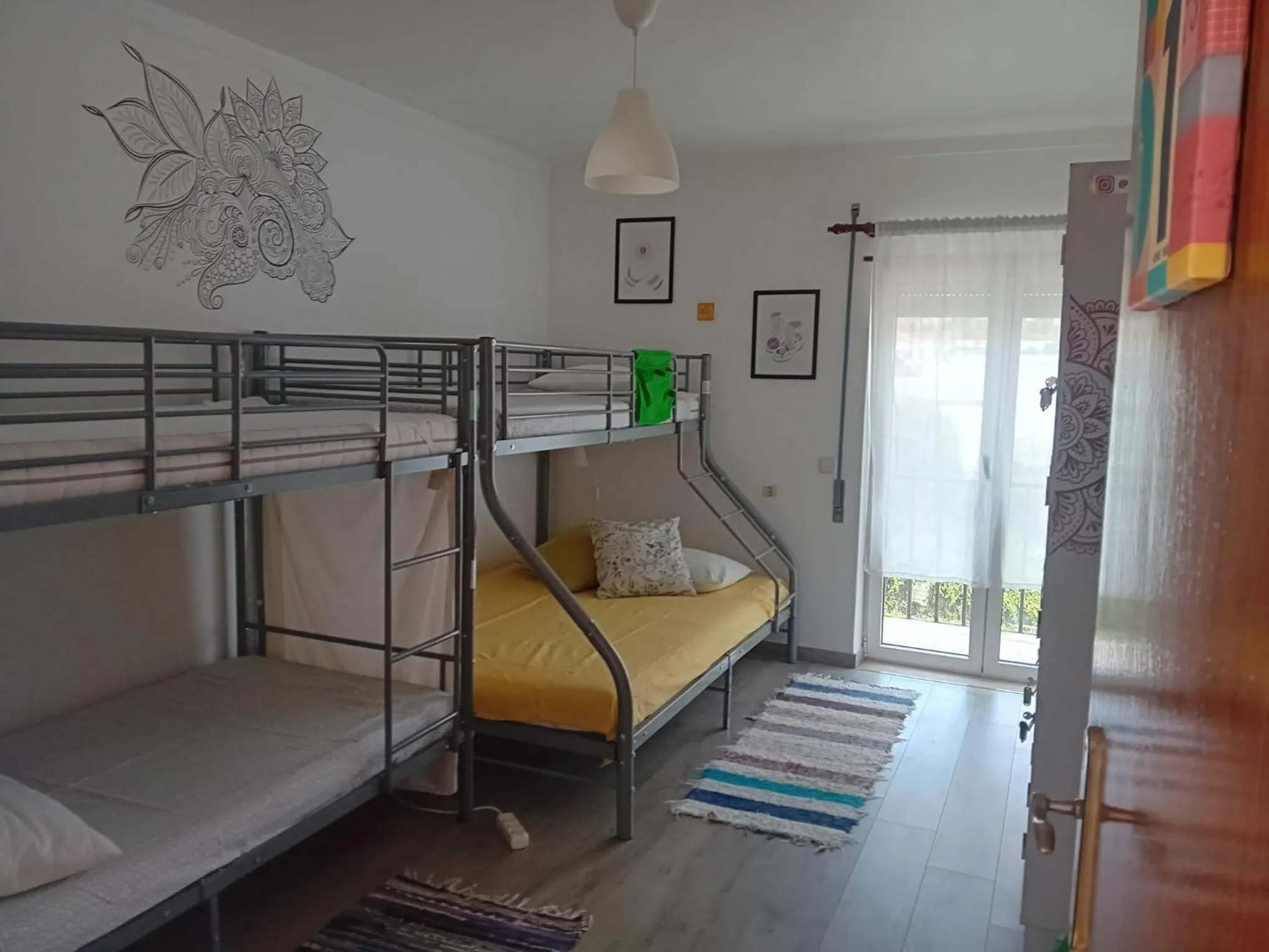 Bed in Paz & Amor Guest House - Peace & Love