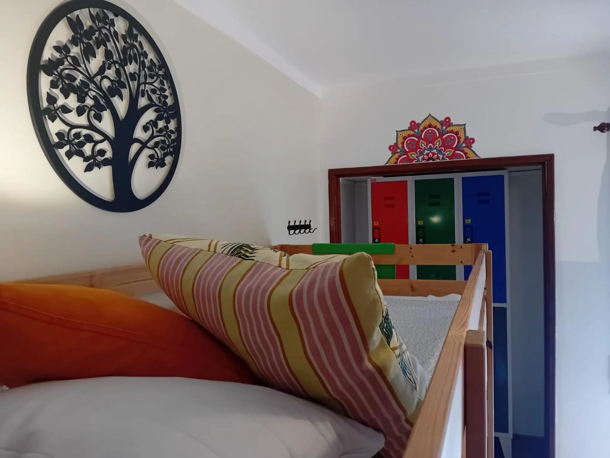 Bed in Paz & Amor Guest House - Peace & Love