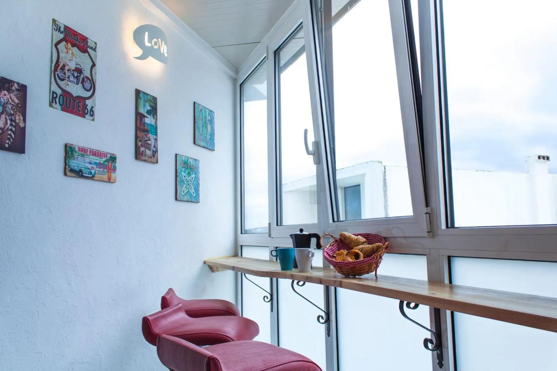 Food close-up in Paz & Amor Guest House - Peace & Love