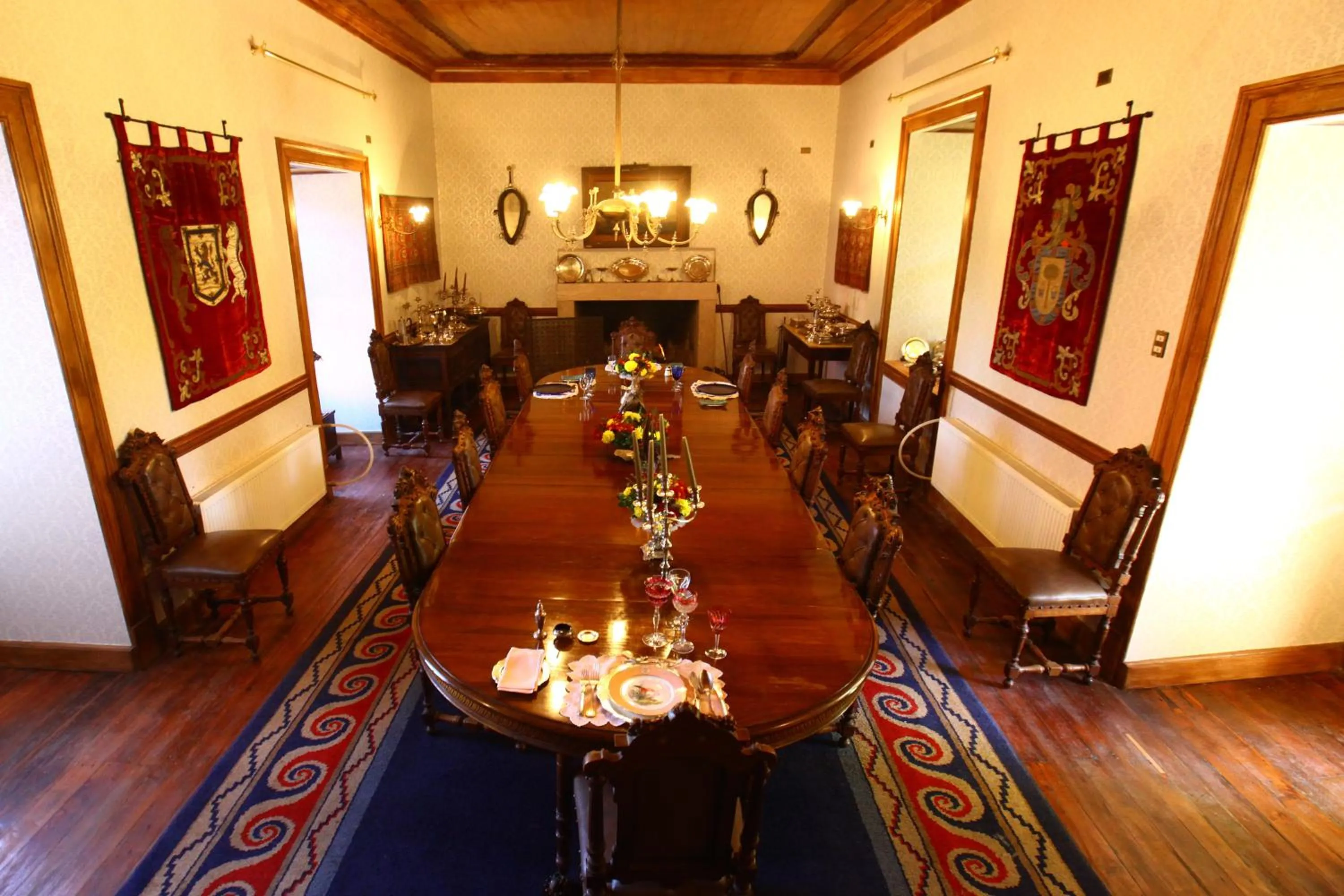 Dining area in Hacienda los Lingues Chile Valle de Colchagua
