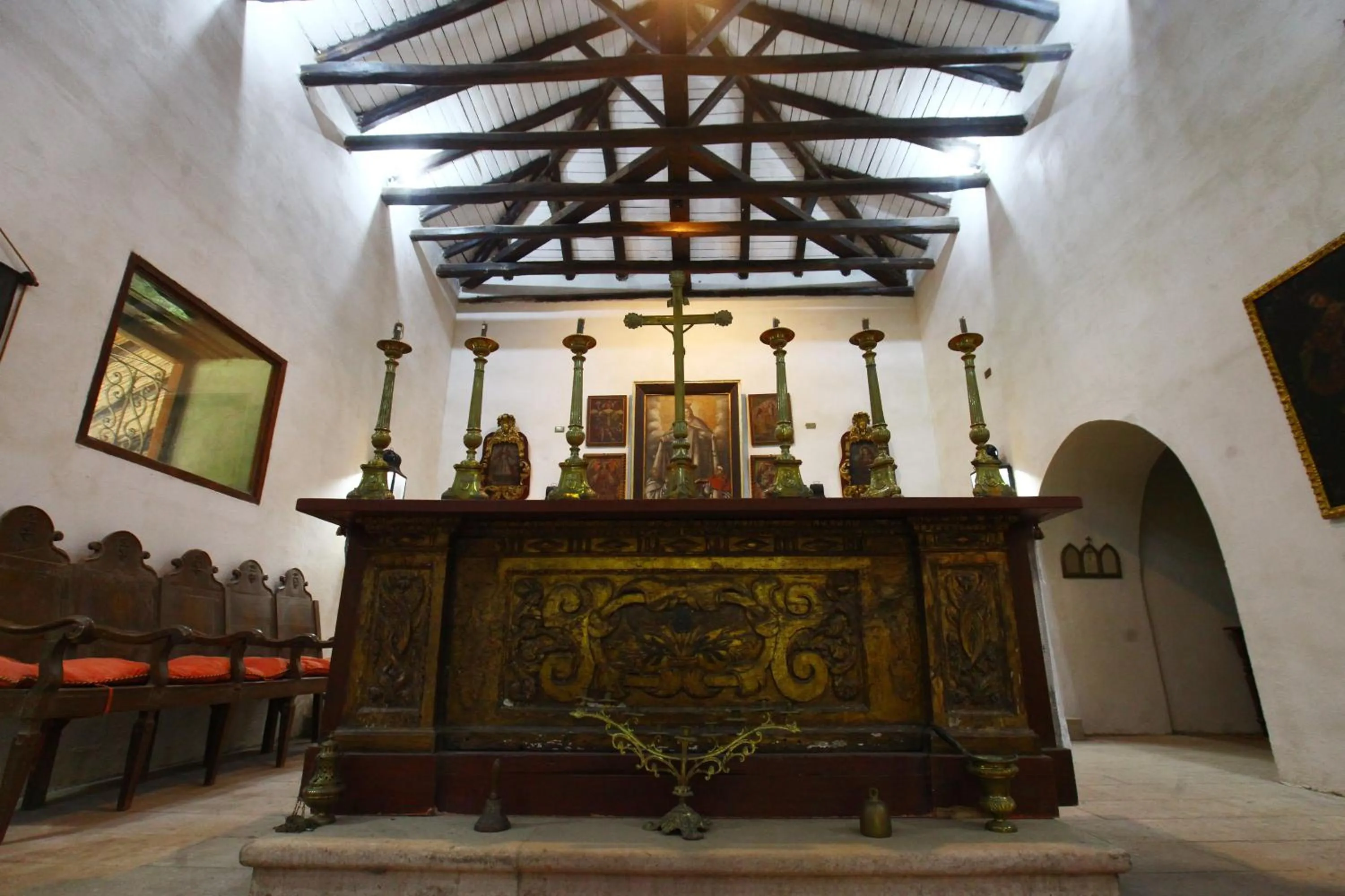 Decorative detail in Hacienda los Lingues Chile Valle de Colchagua