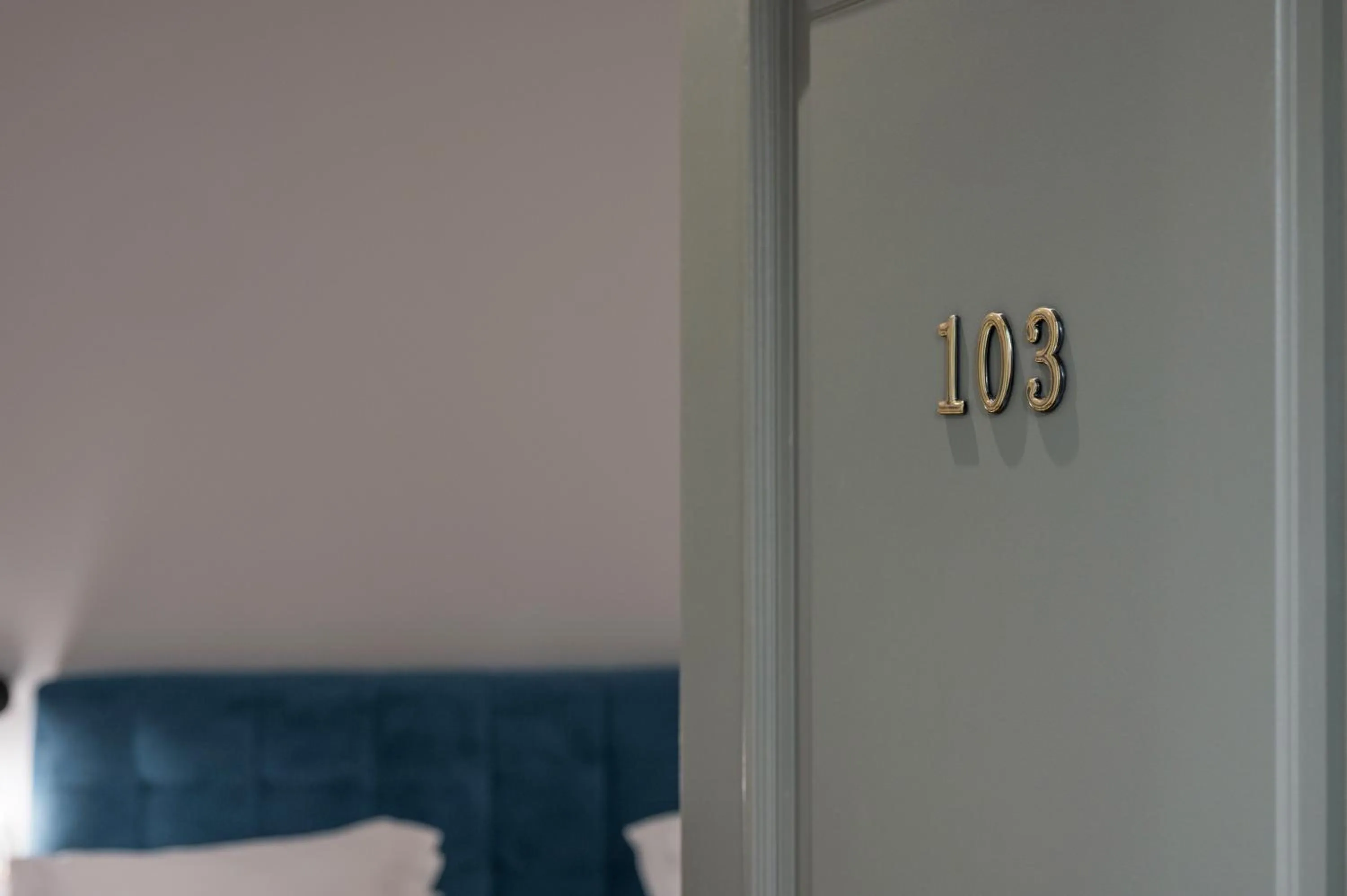 Bed in Plaza 1866 Superior City Rooms