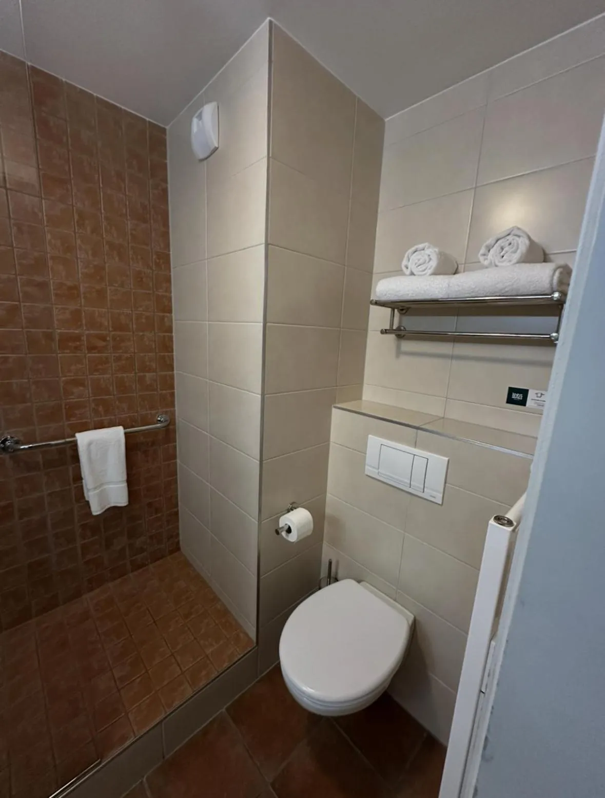 Shower in Hotel Colmar Vignes Eguisheim