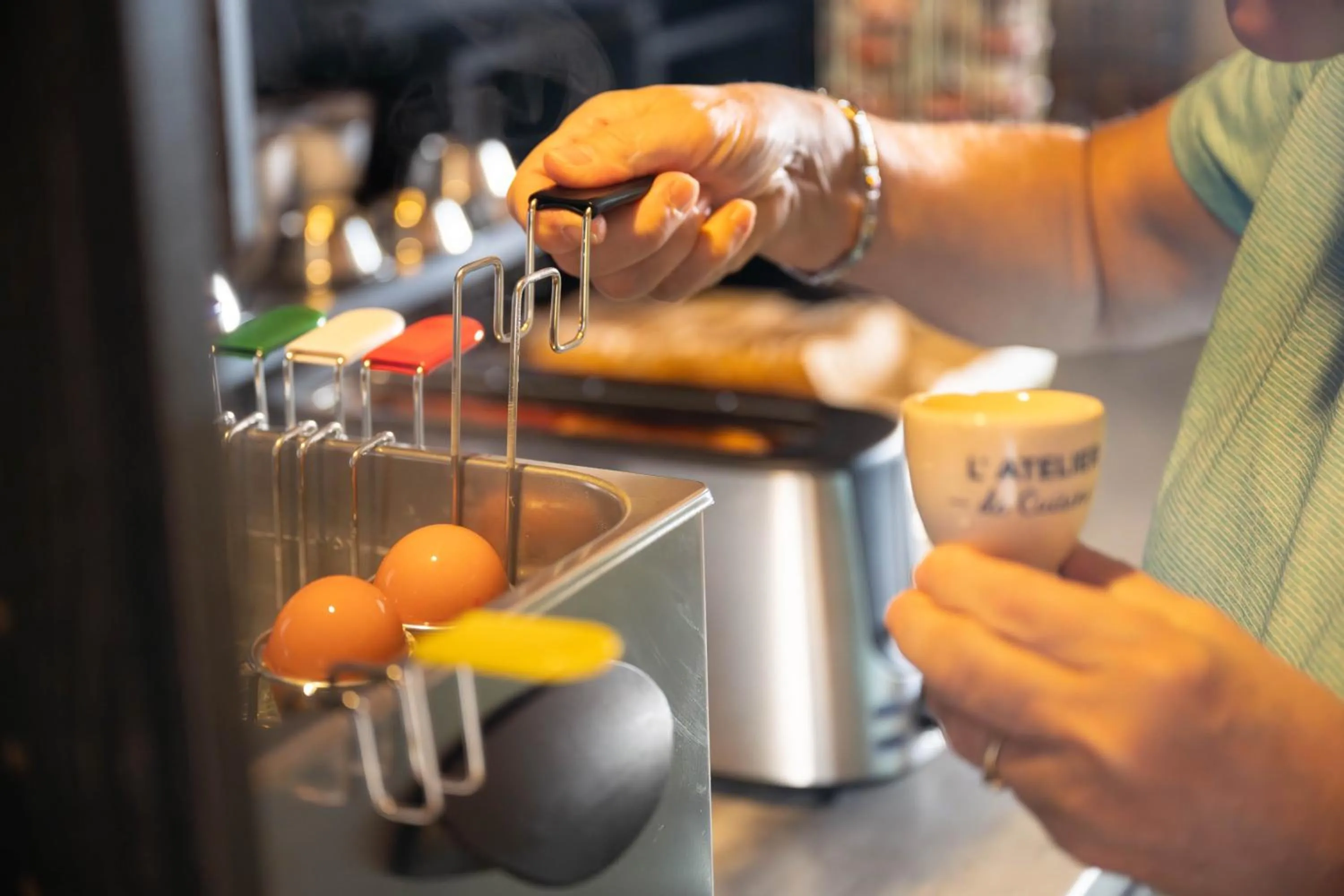 Breakfast in Hotel Colmar Vignes Eguisheim