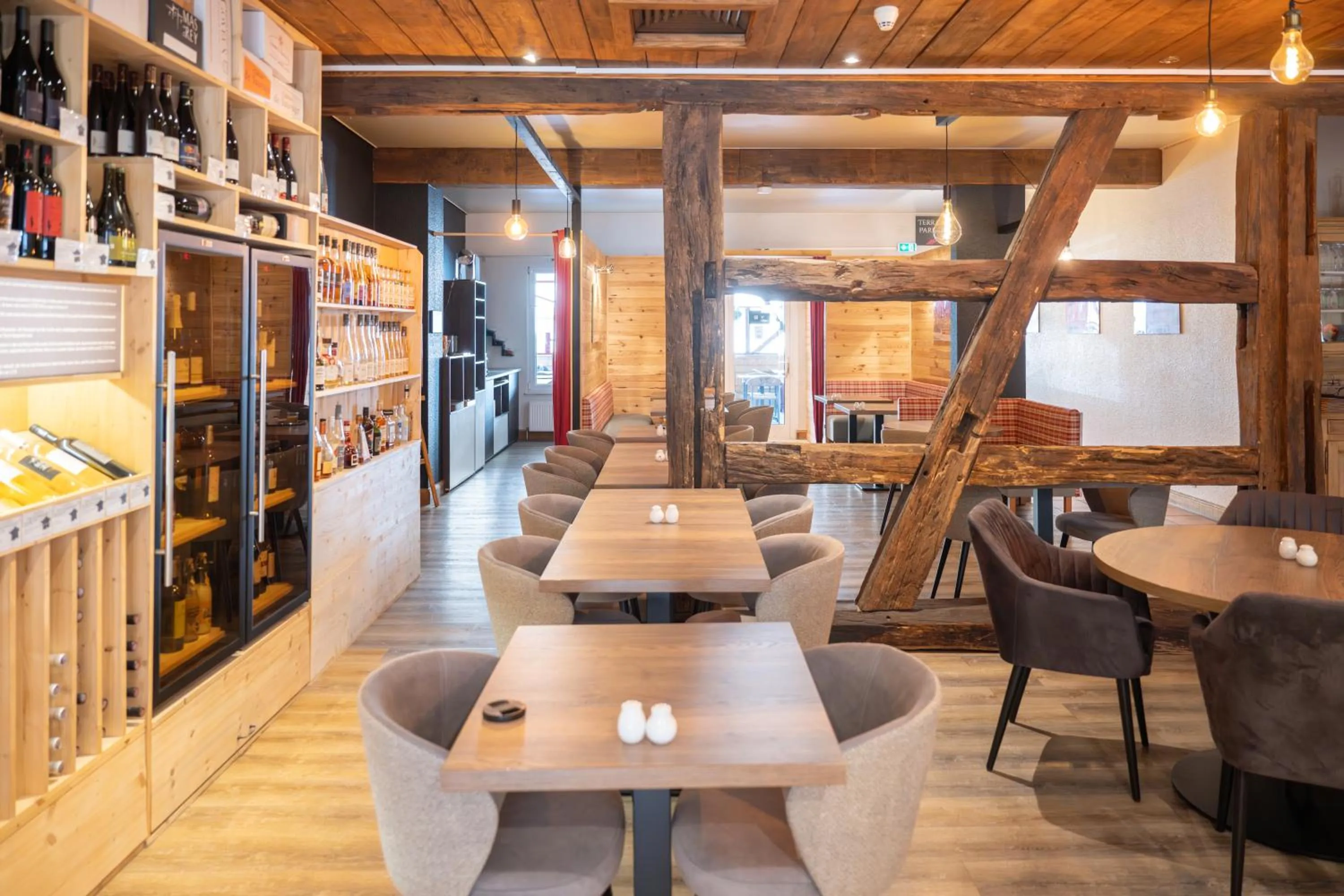 Restaurant/places to eat in Hotel Colmar Vignes Eguisheim