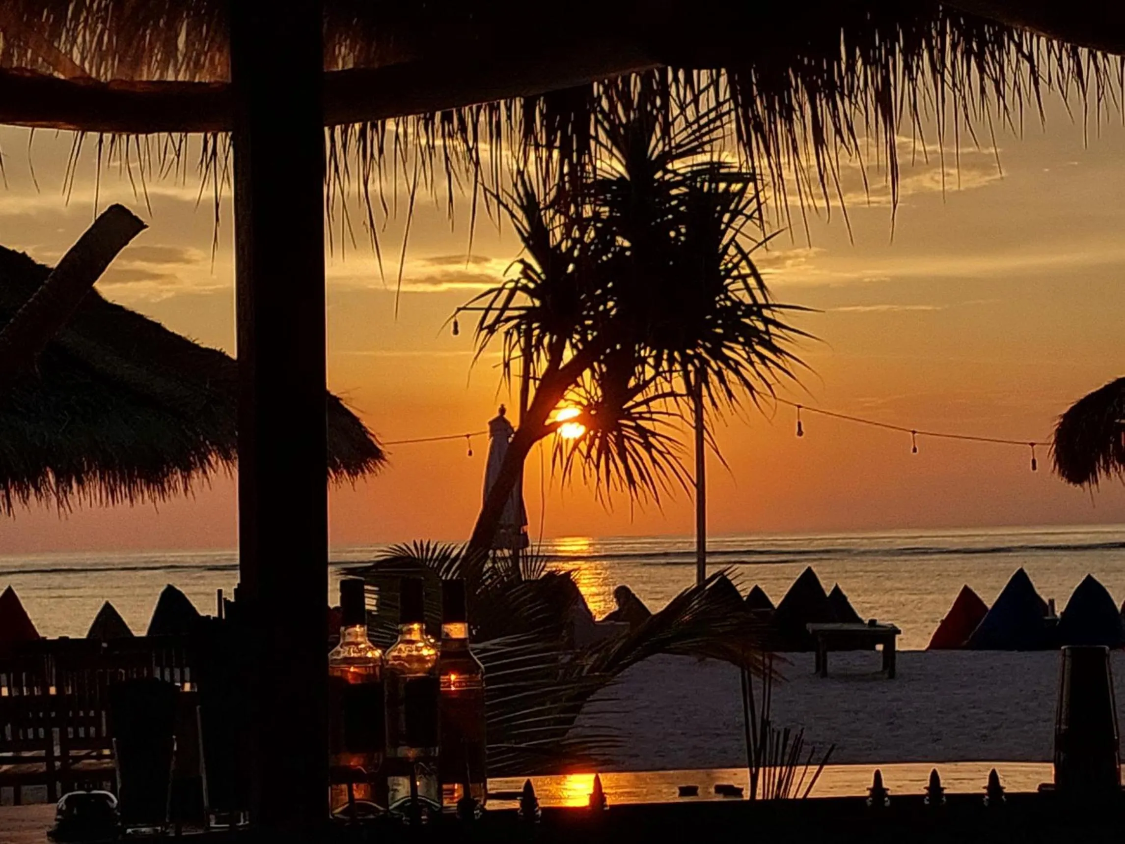 Beach in Salabose Cottages