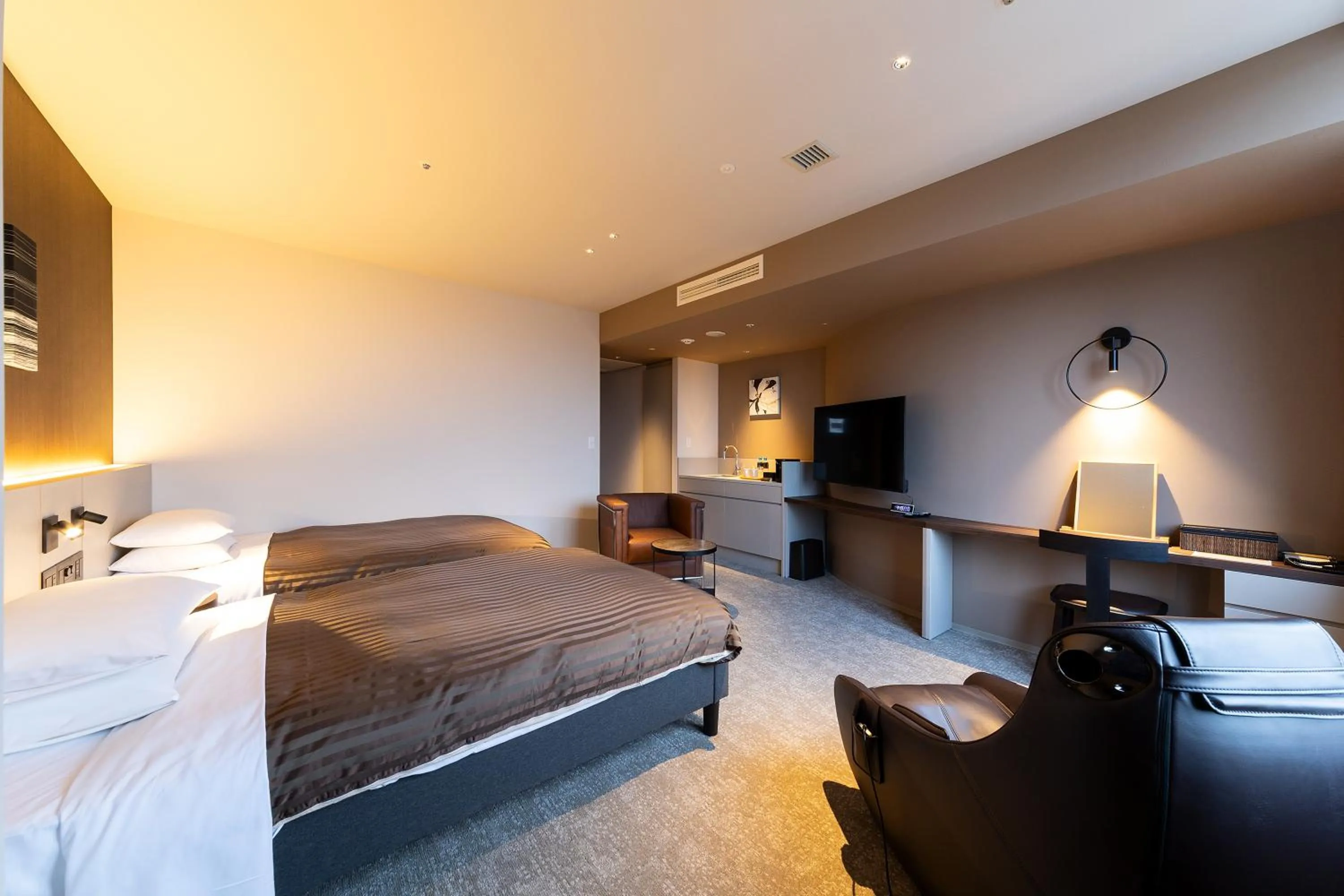 Bed in Hotel Clio Court Hakata