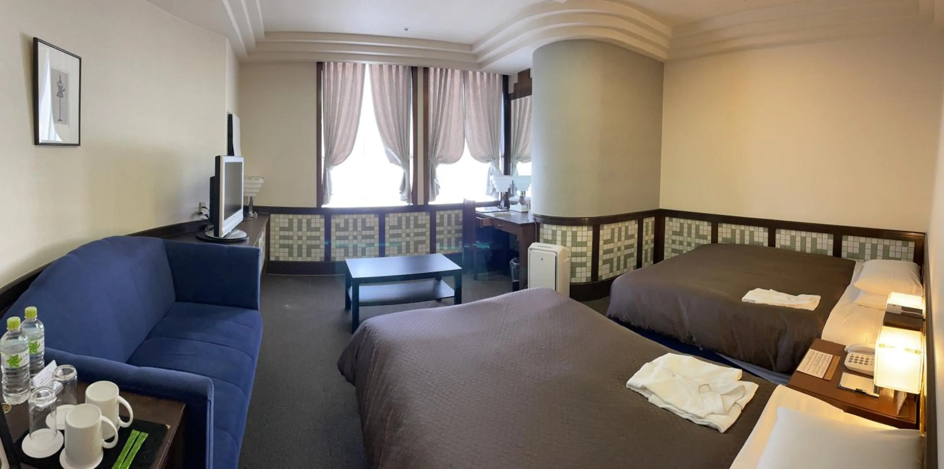 Superior Twin Room - Non-Smoking in Hotel Clio Court Hakata