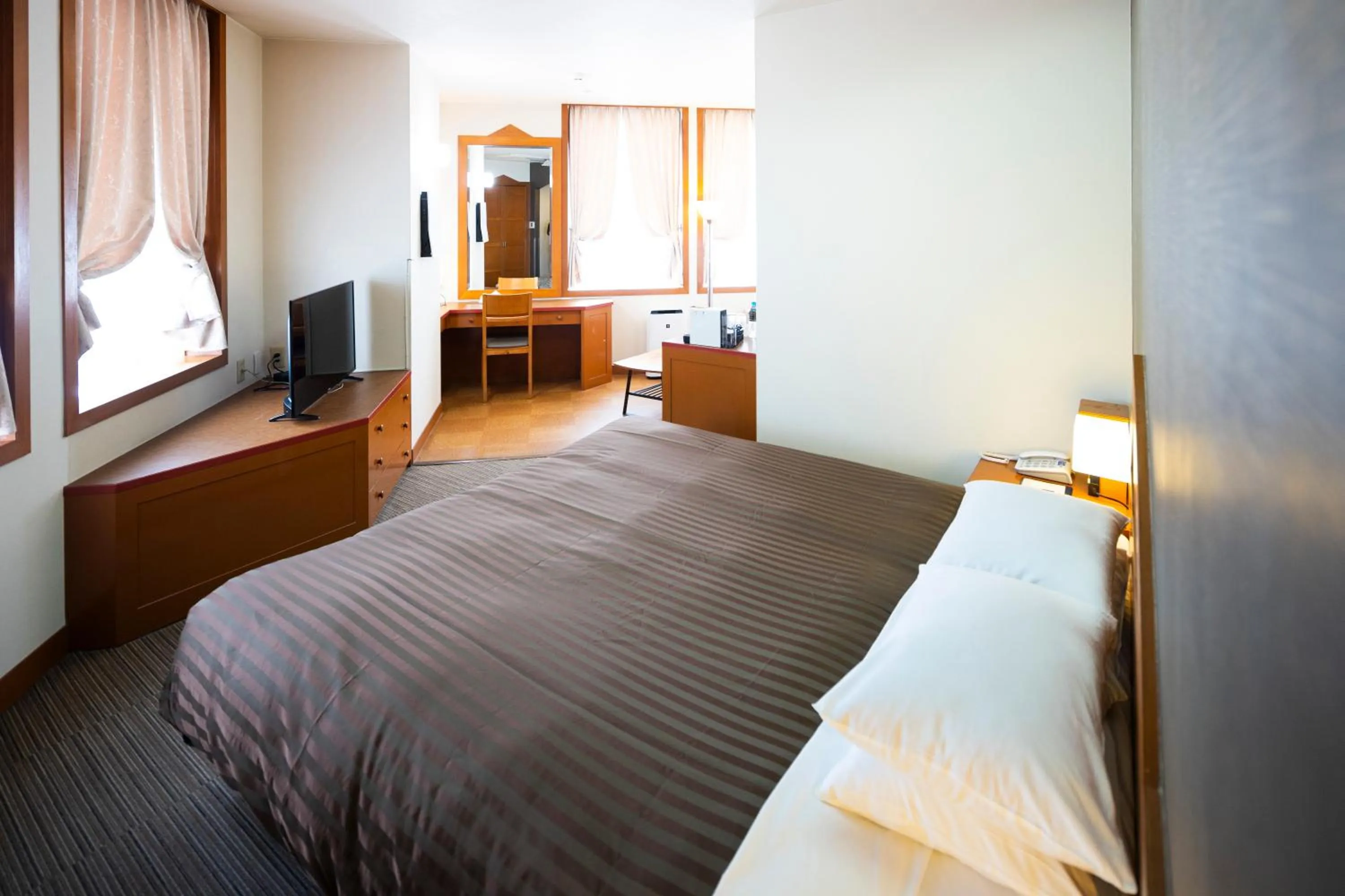 Bed in Hotel Clio Court Hakata