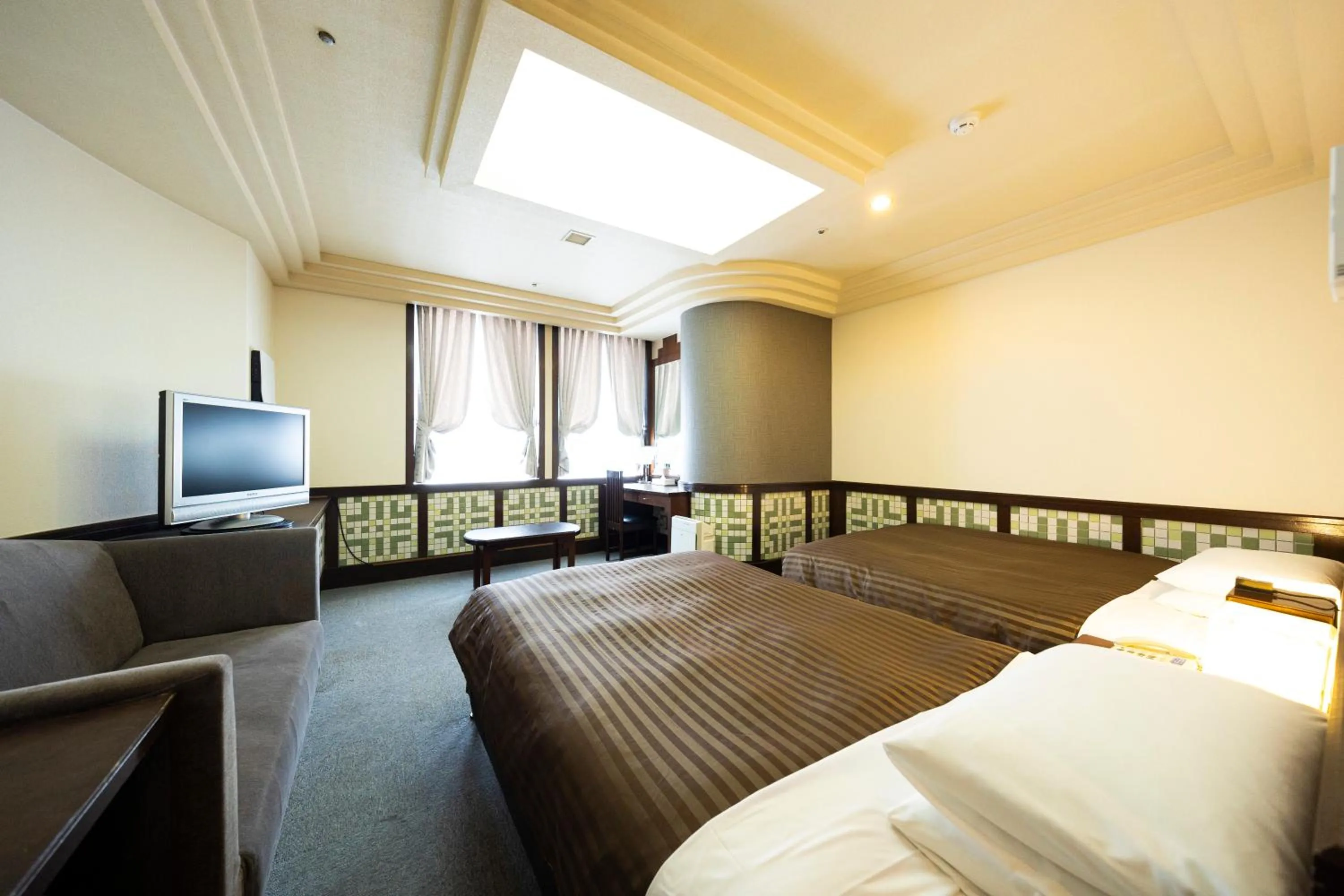 Bed in Hotel Clio Court Hakata