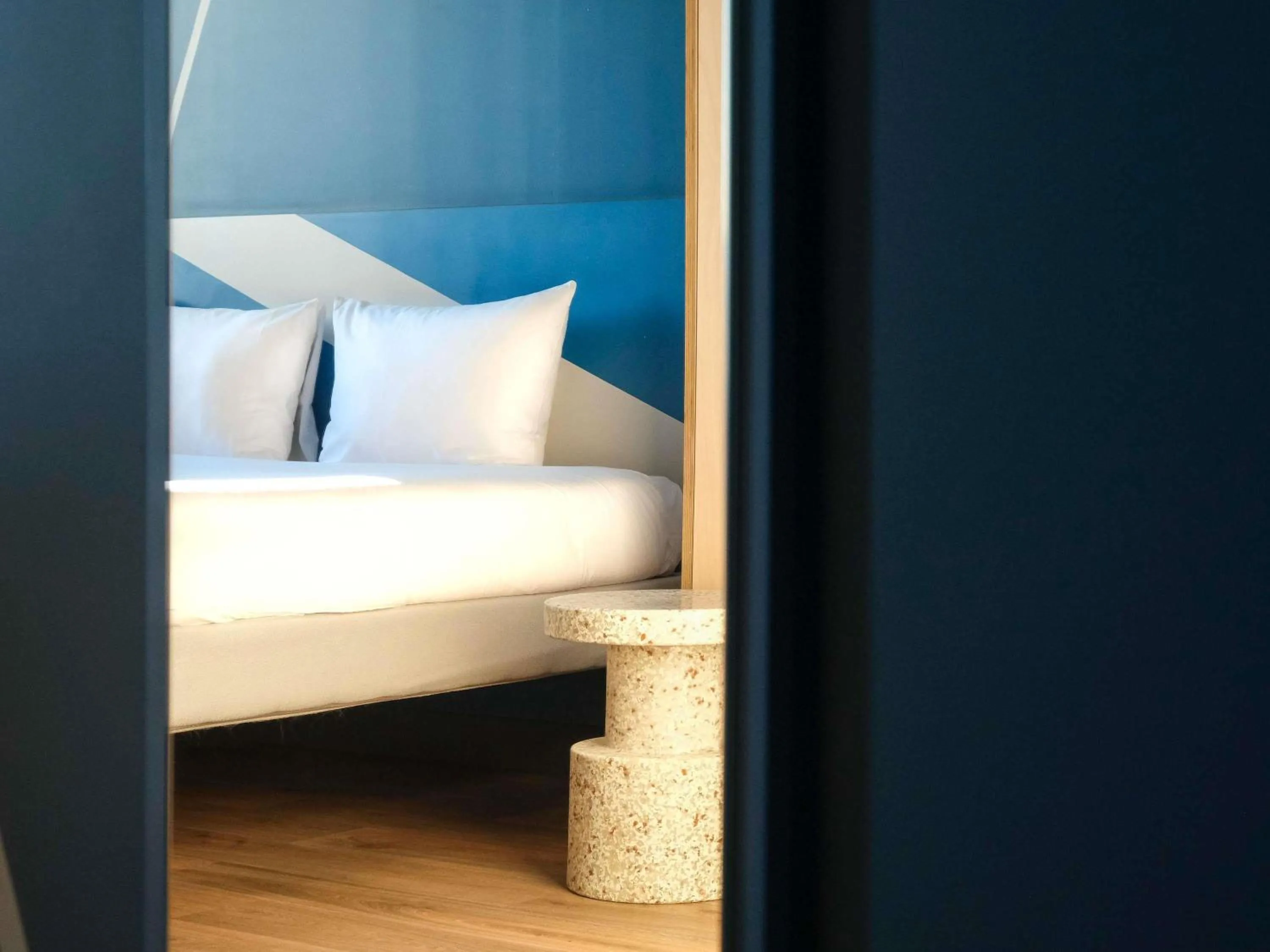 Bedroom, Bed in ibis budget Toulouse Aeroport