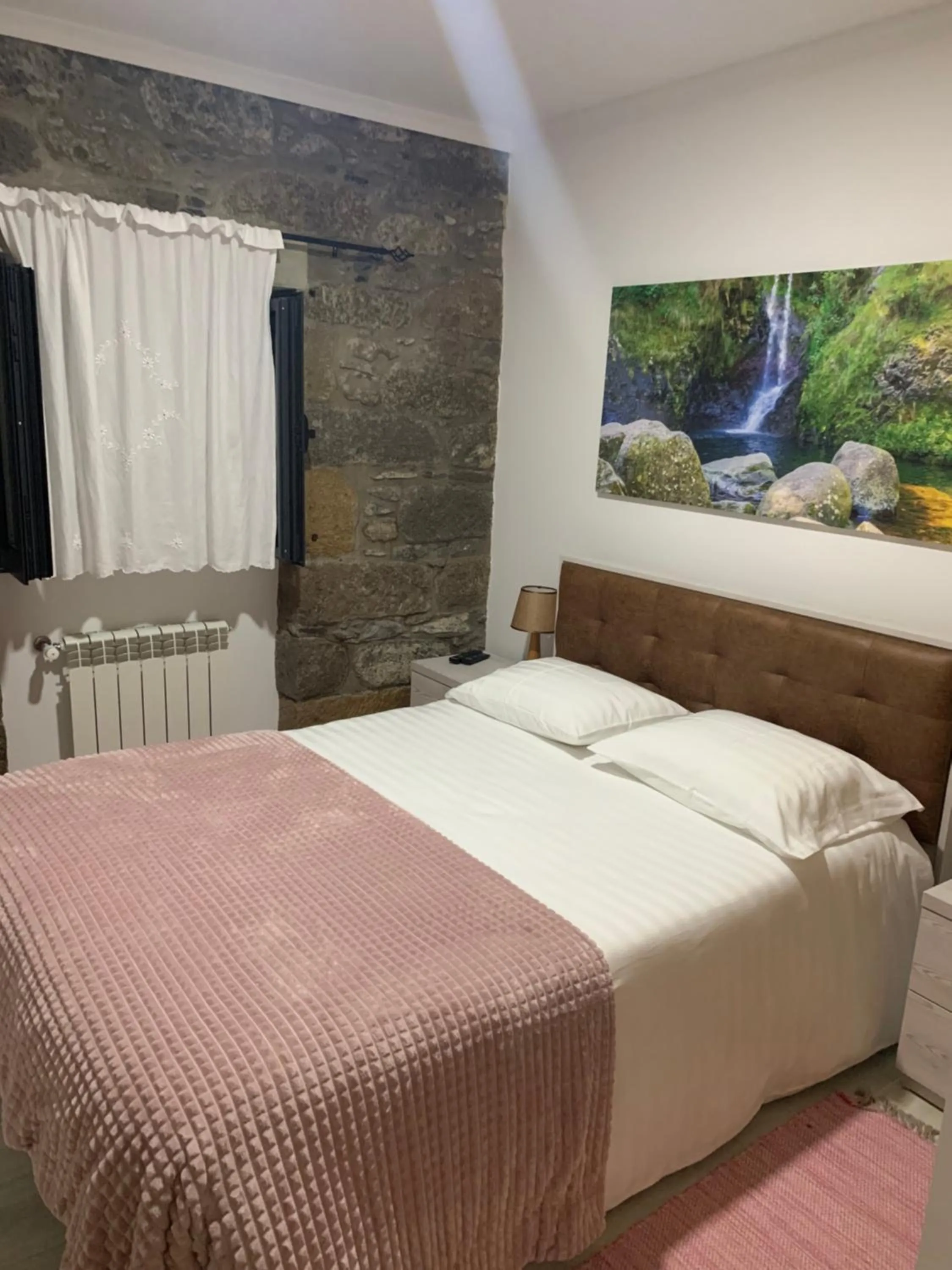 Bed in Casa do Ribeiro Frio