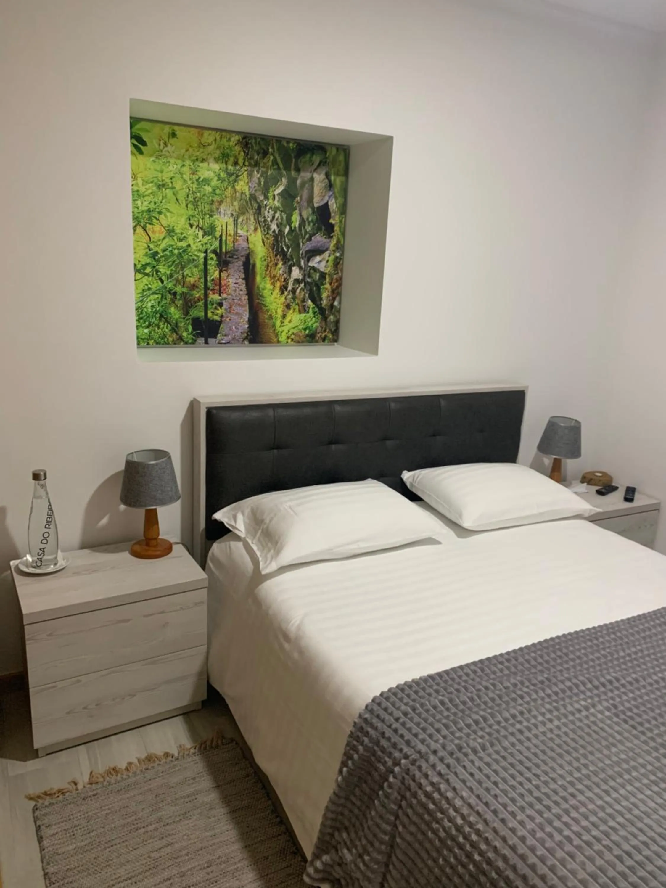 Bed in Casa do Ribeiro Frio