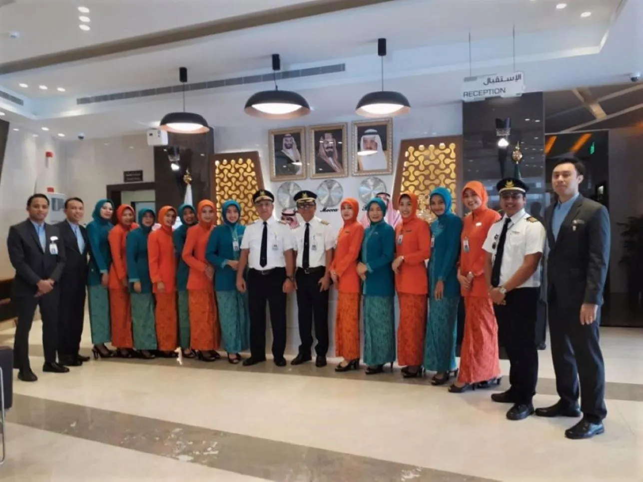 People in Diamond Tower Hotel