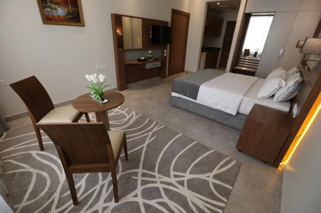 Photo of the whole room, Bed in Diamond Tower Hotel