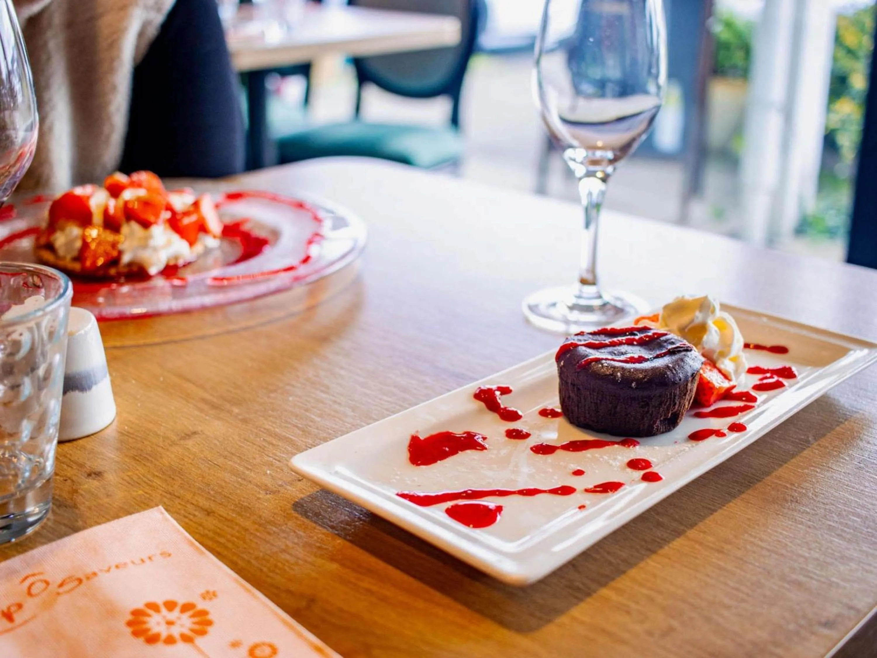 Restaurant/places to eat in ibis Rennes Beaulieu