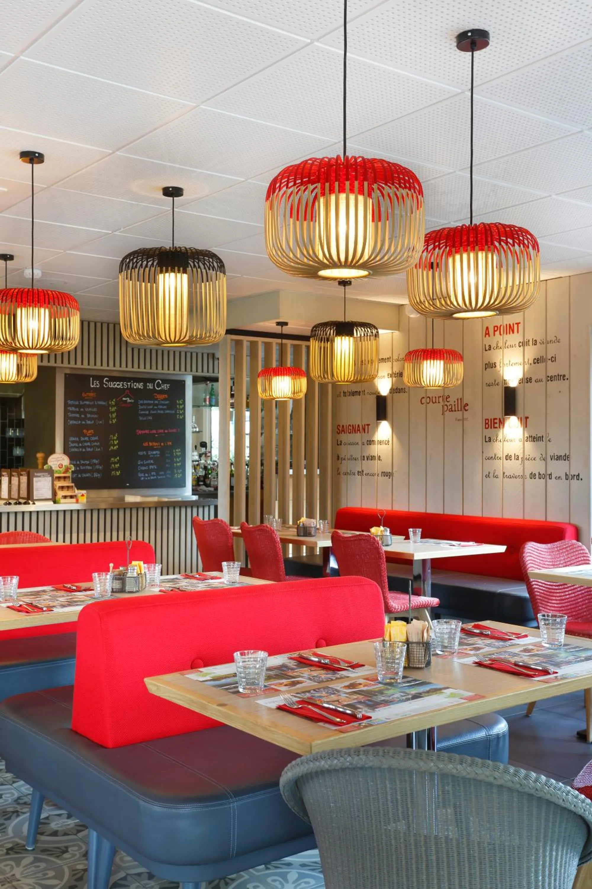 Restaurant/places to eat in ibis Le Mans Est Pontlieue