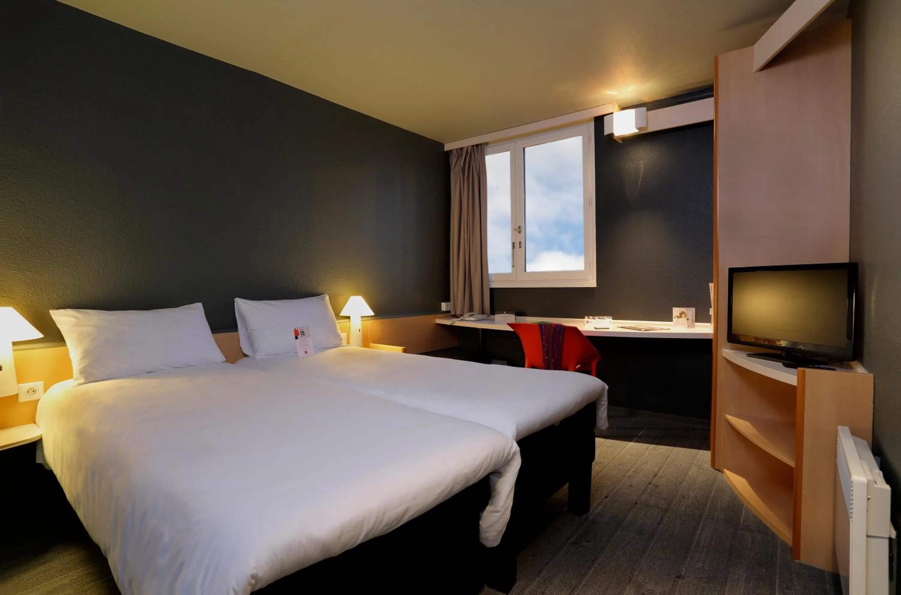 Bed in ibis Le Mans Est Pontlieue