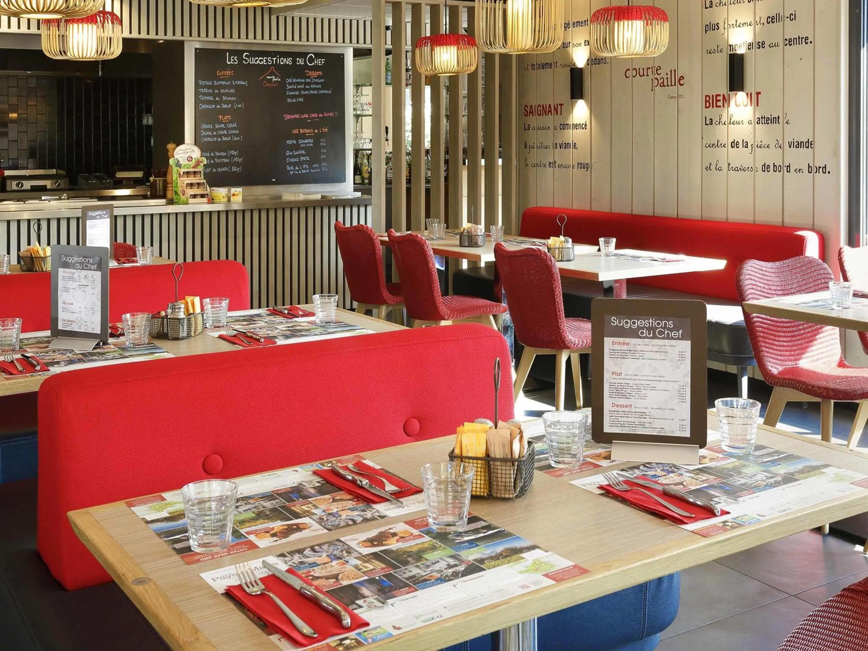 Restaurant/places to eat in ibis Le Mans Est Pontlieue