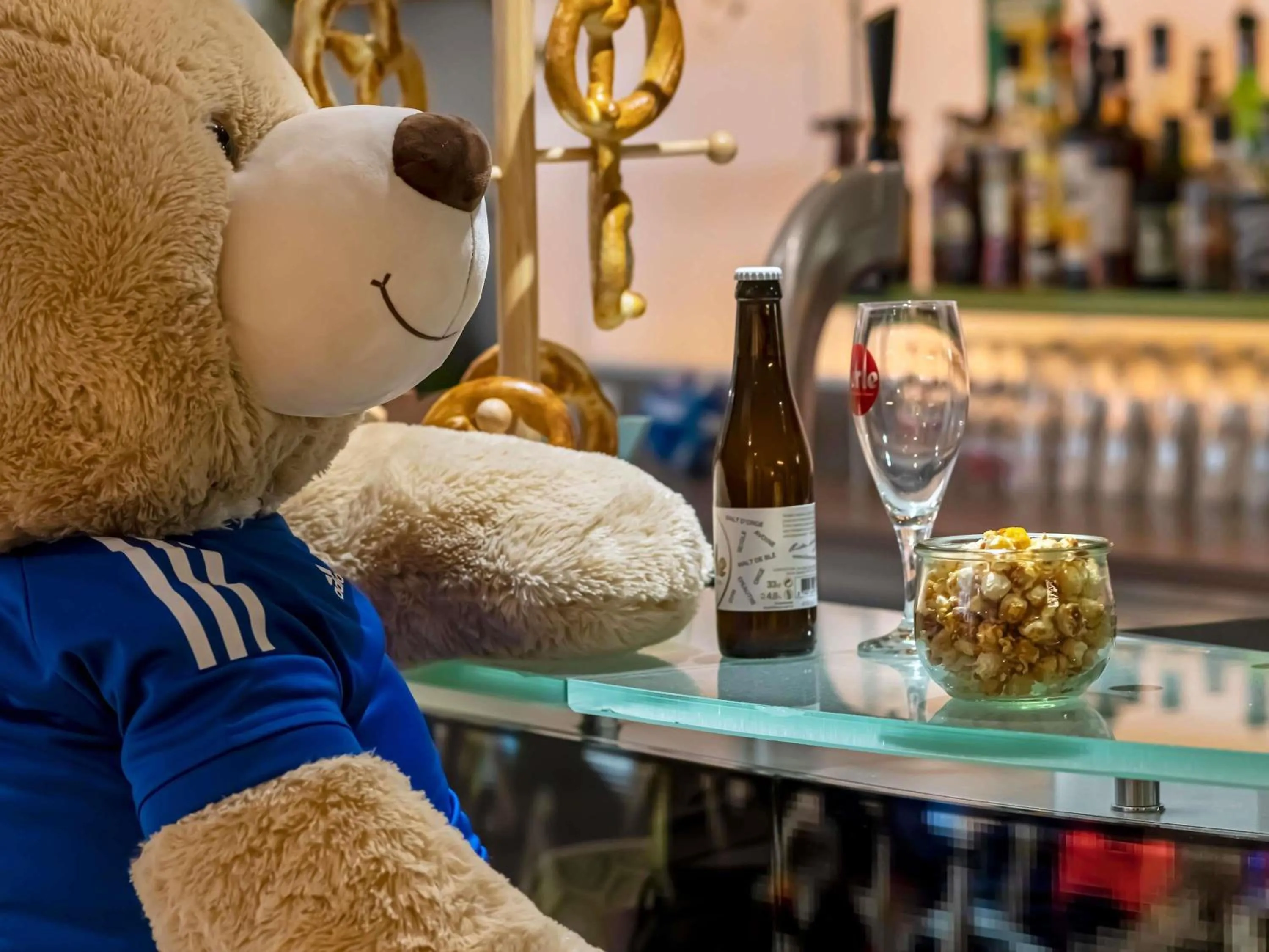 Lounge or bar in ibis Styles Strasbourg Stade de la Meinau