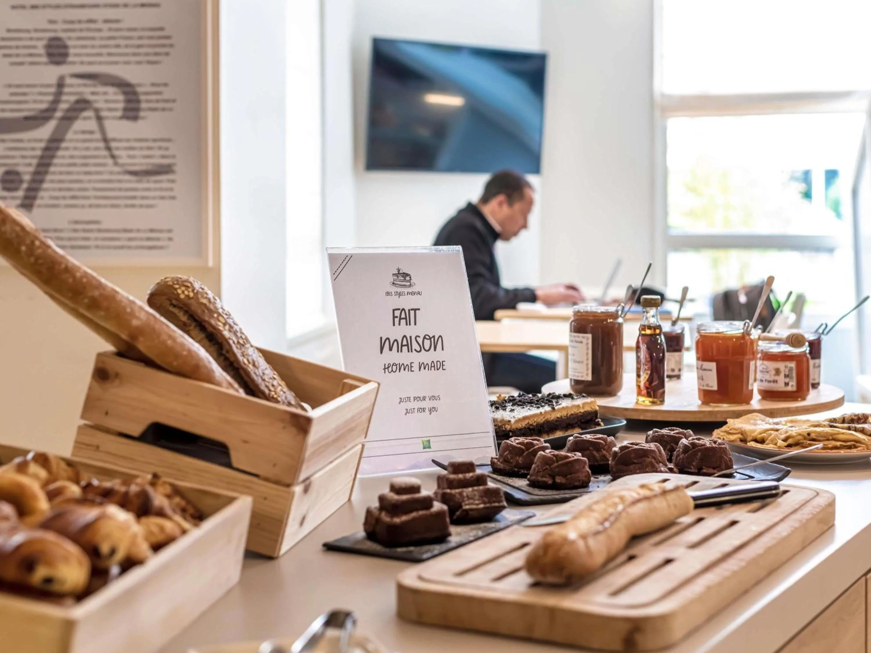 Breakfast in ibis Styles Strasbourg Stade de la Meinau