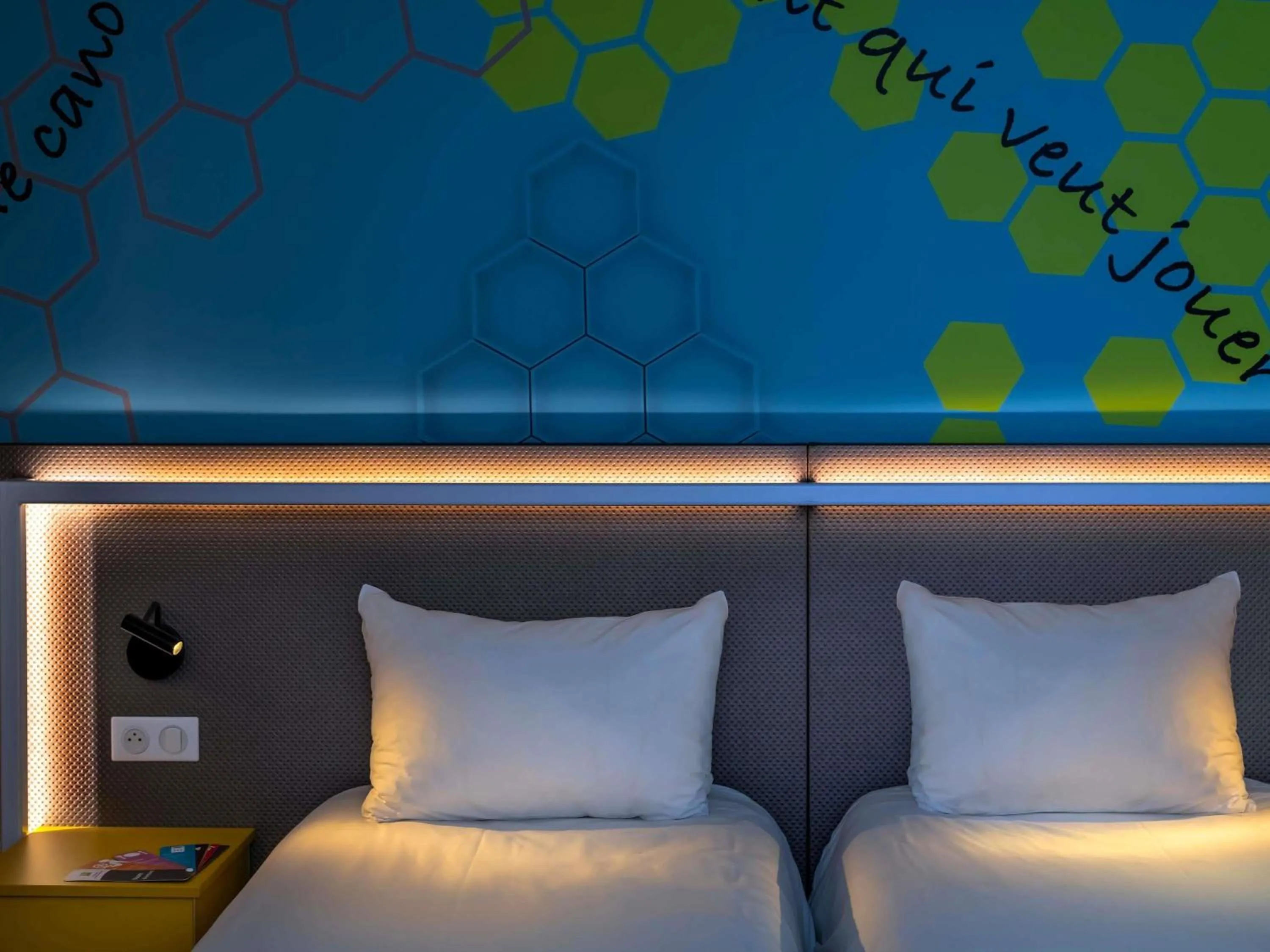 Bedroom, Bed in ibis Styles Strasbourg Stade de la Meinau