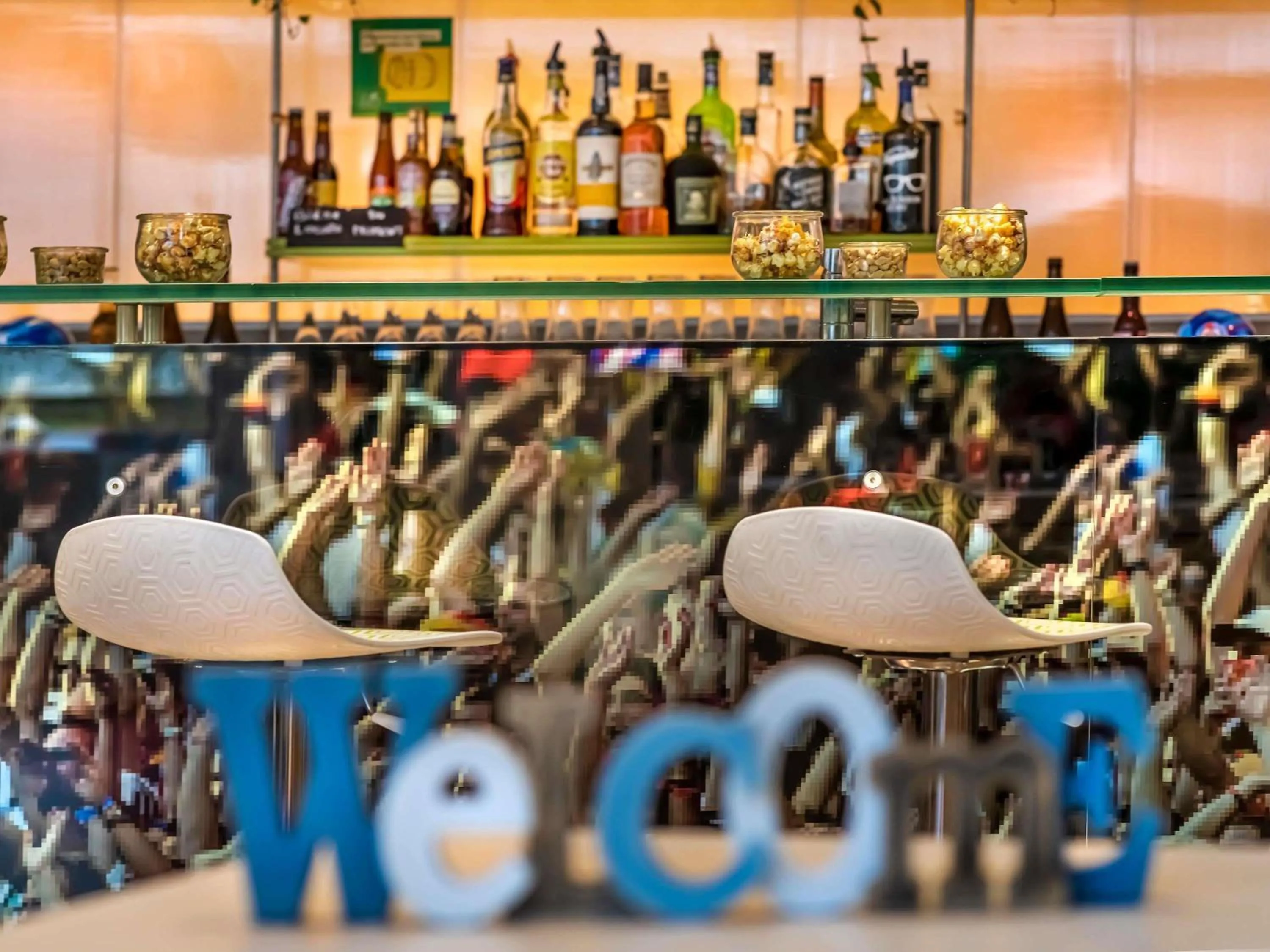 Lounge or bar in ibis Styles Strasbourg Stade de la Meinau