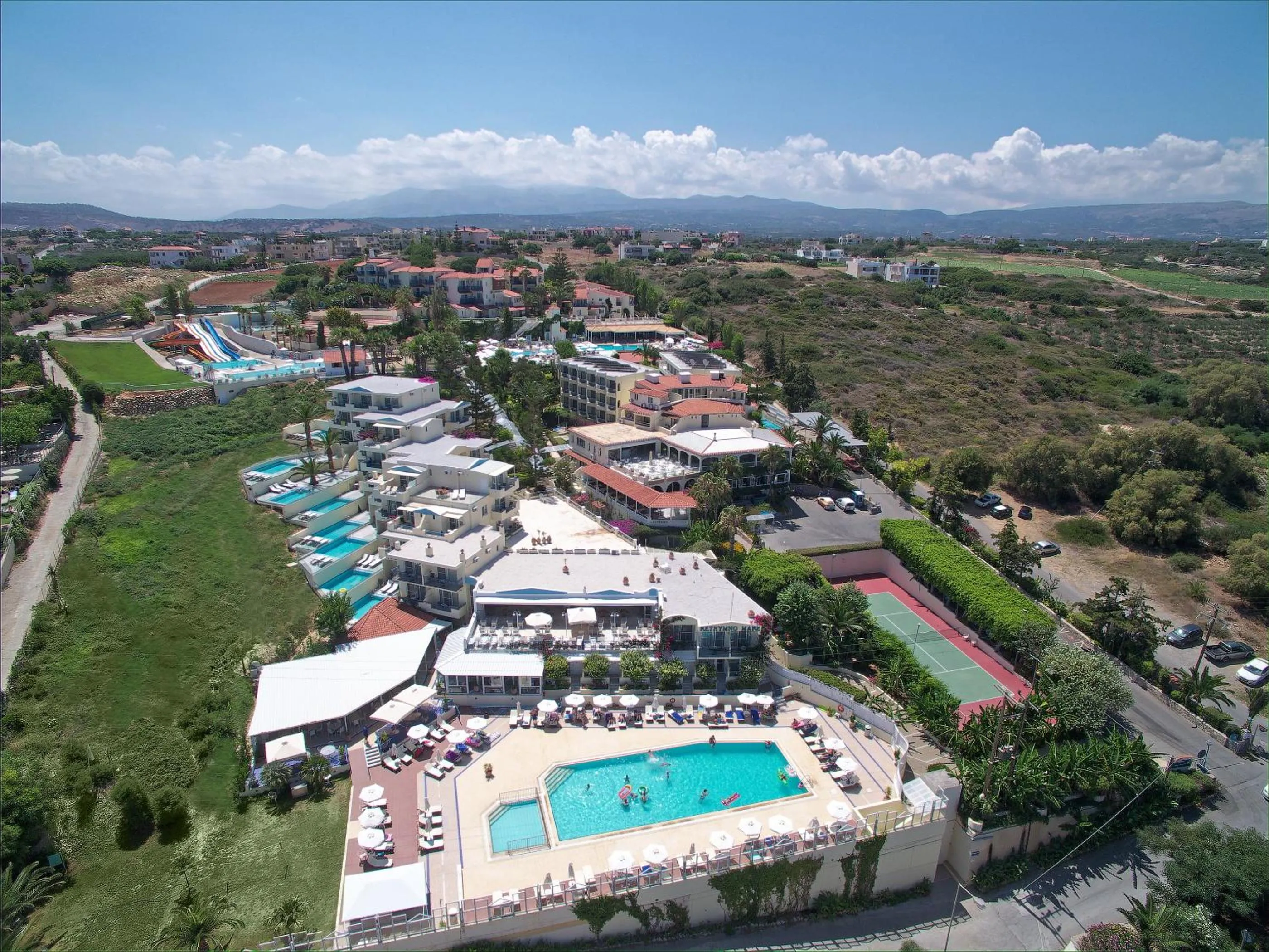 Natural landscape in Rethymno Mare Royal & Water Park