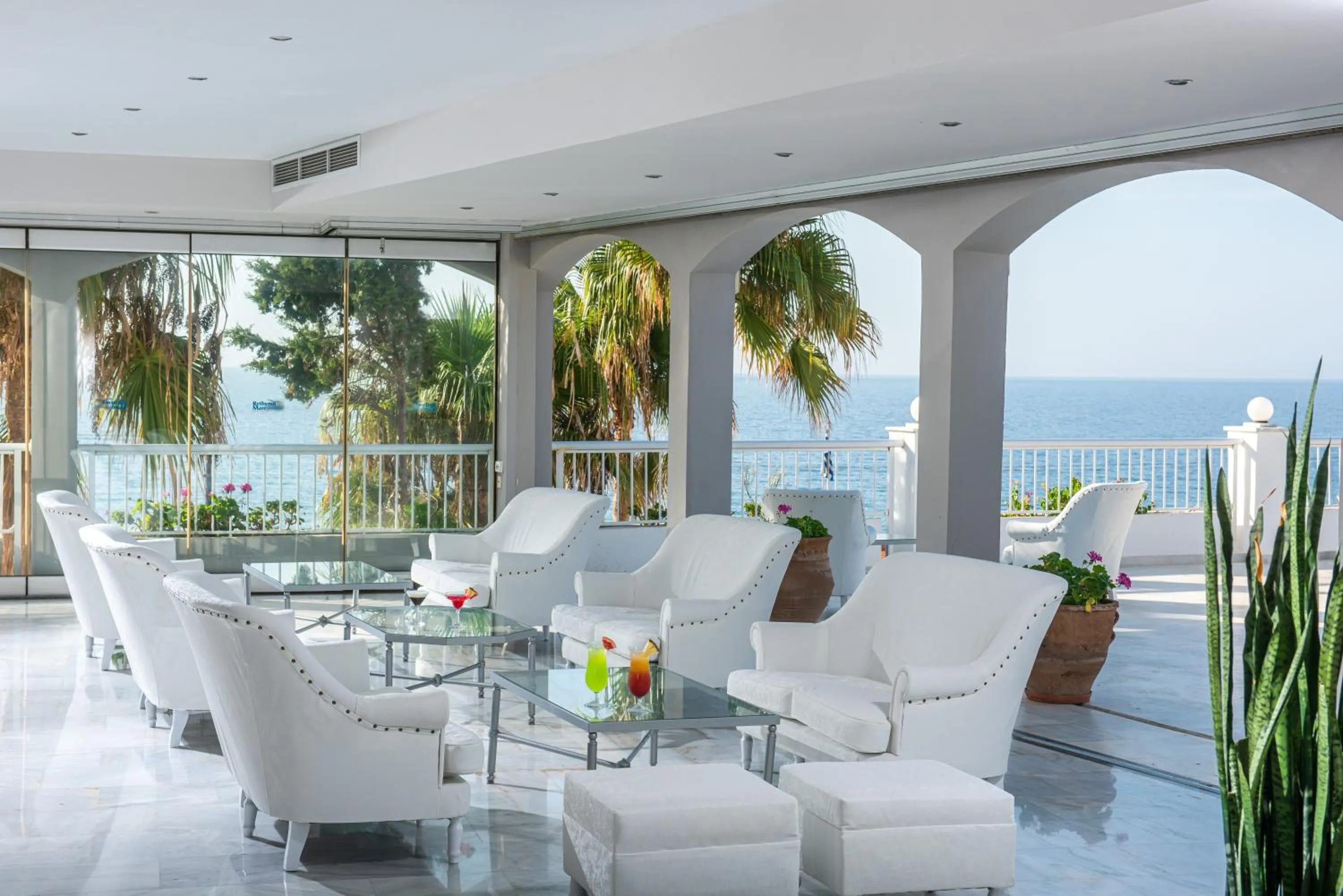 Living room in Rethymno Mare & Water Park