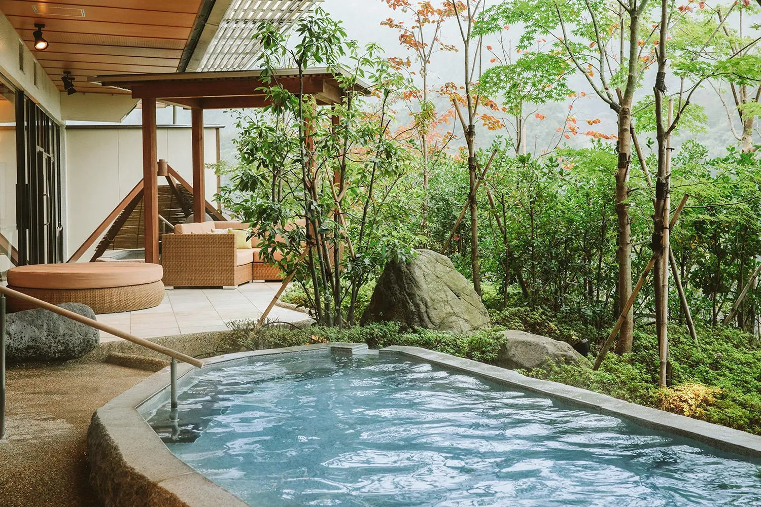 Hot Spring Bath in Kanaya Hotel Kinugawa