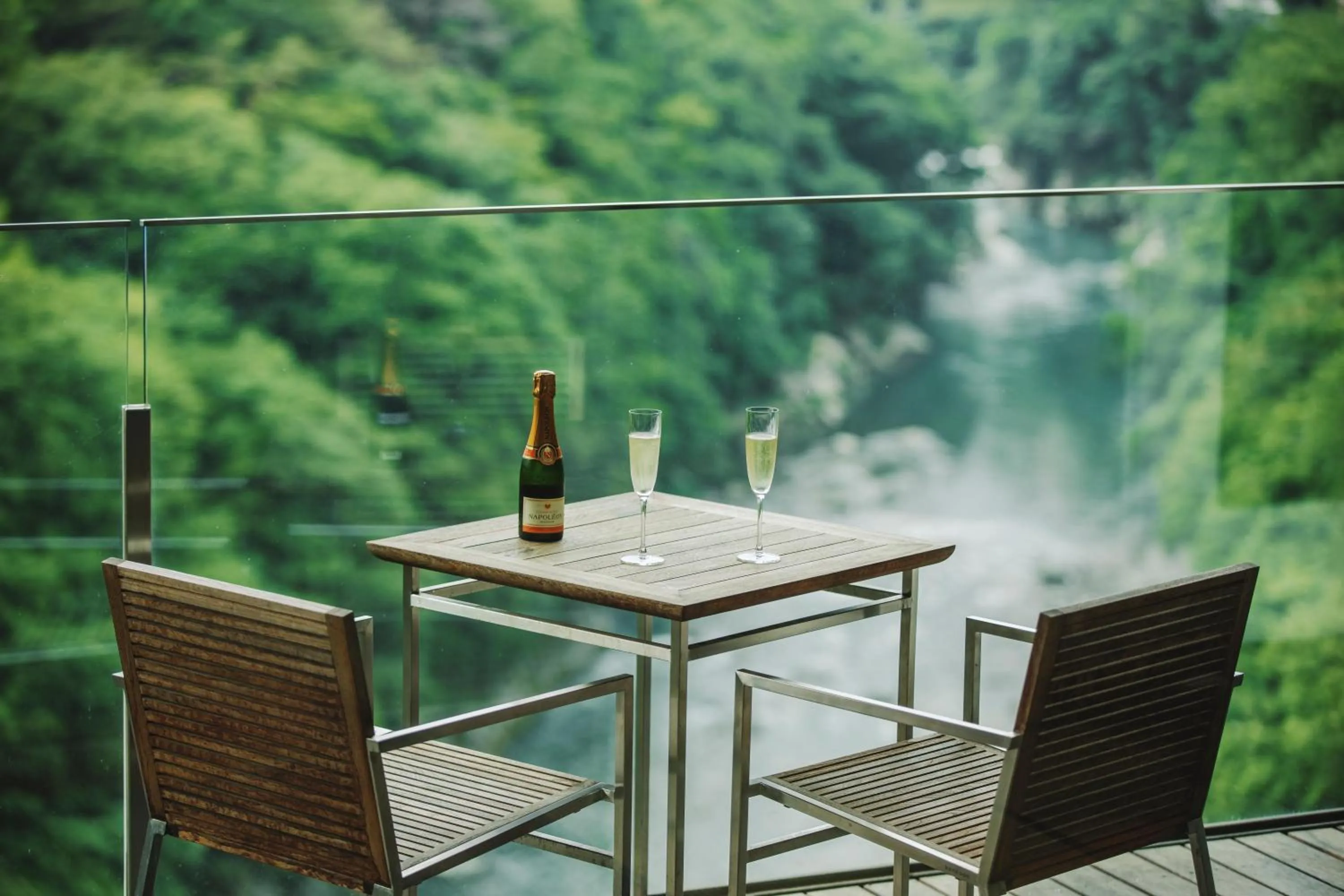 Balcony/Terrace in Kanaya Hotel Kinugawa