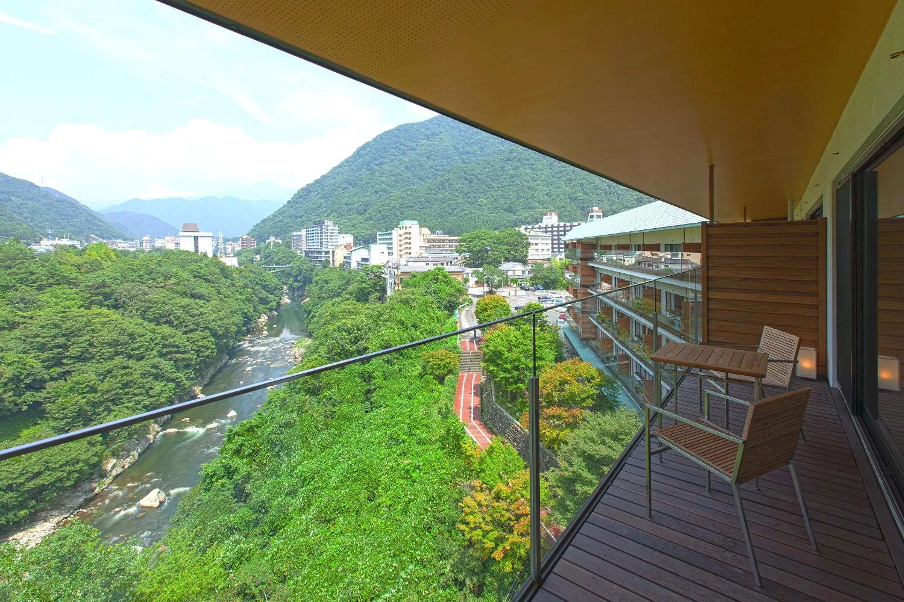 Mountain view in Kanaya Hotel Kinugawa