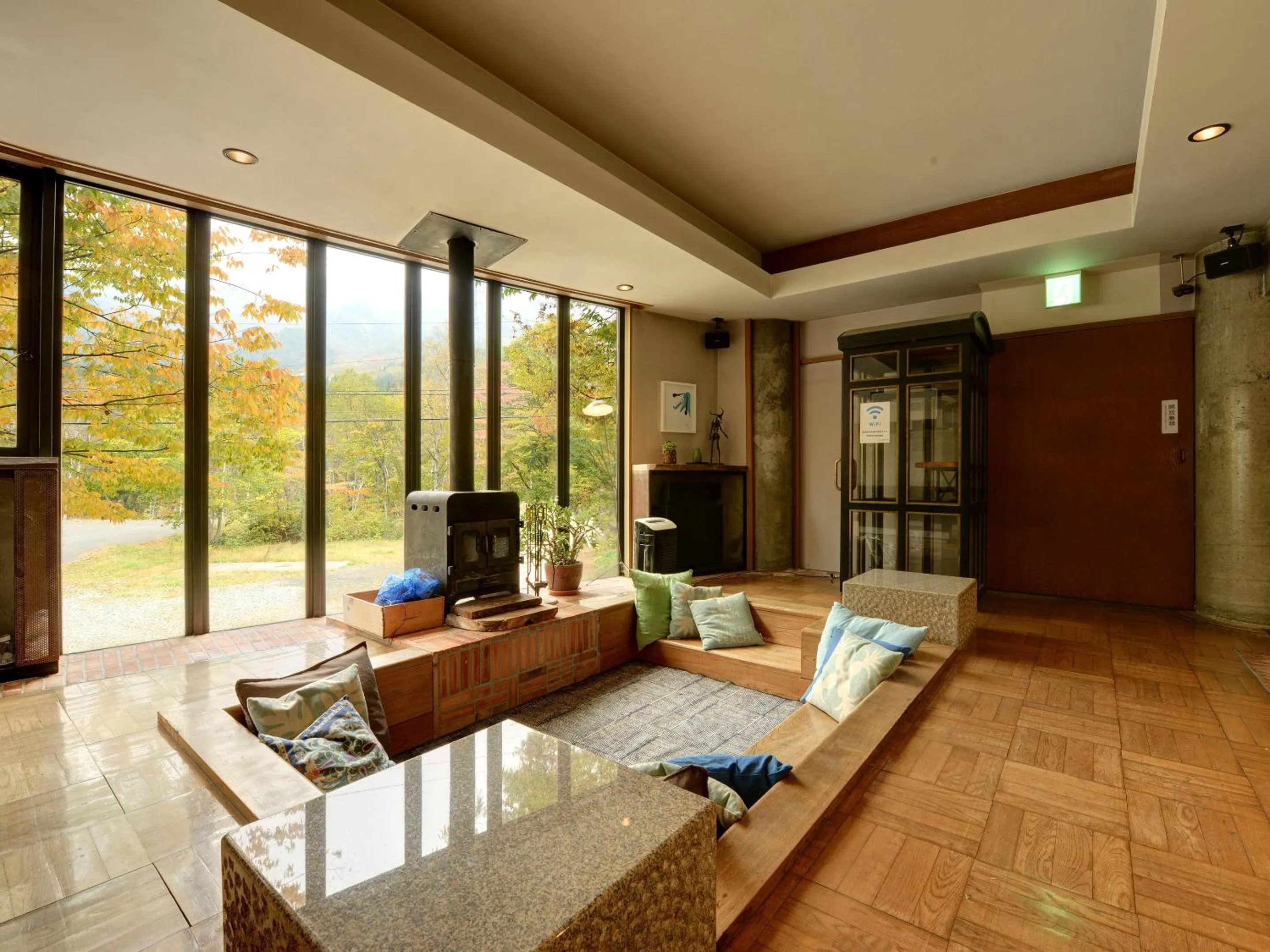 Lobby or reception in the Kinta Naeba