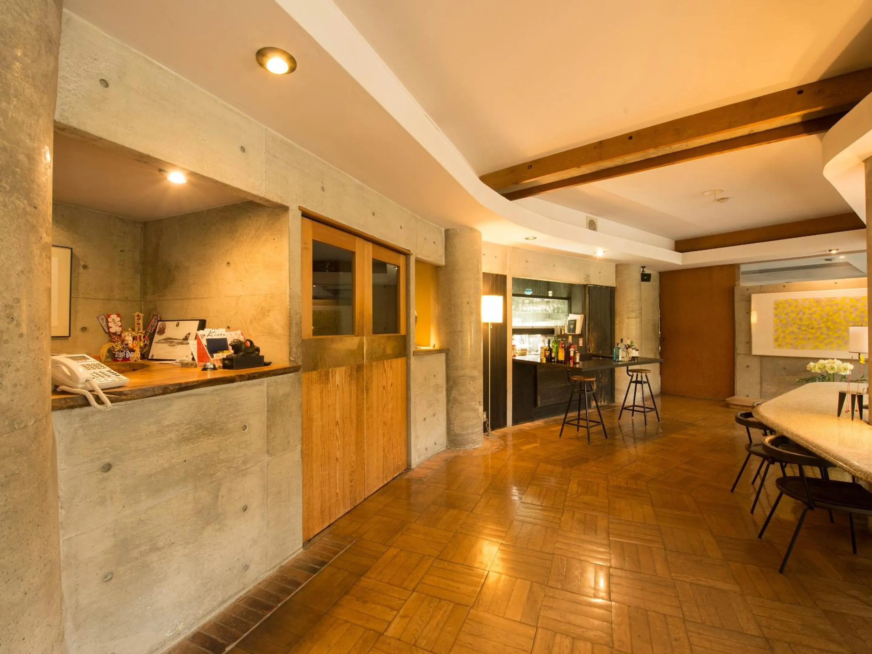 Lobby or reception in the Kinta Naeba