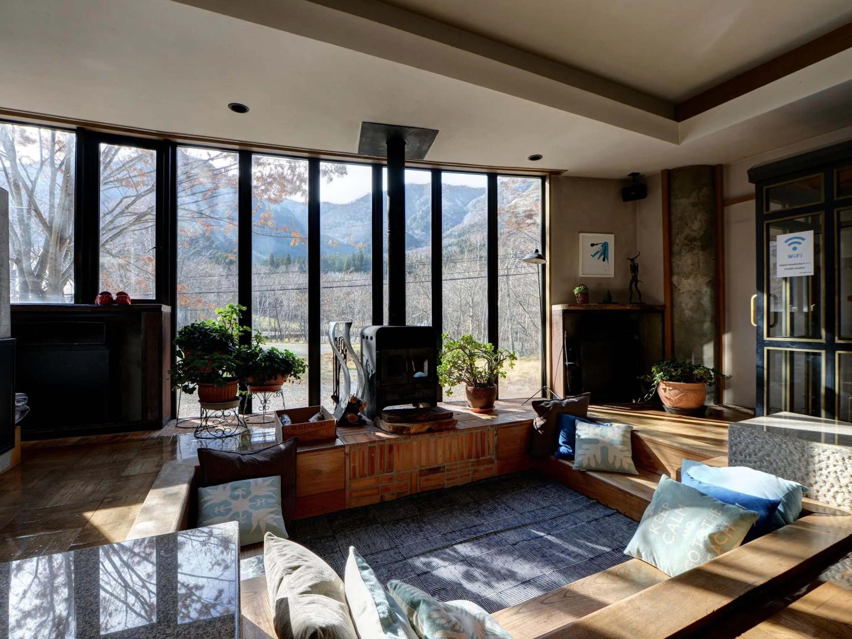 Lobby or reception in the Kinta Naeba