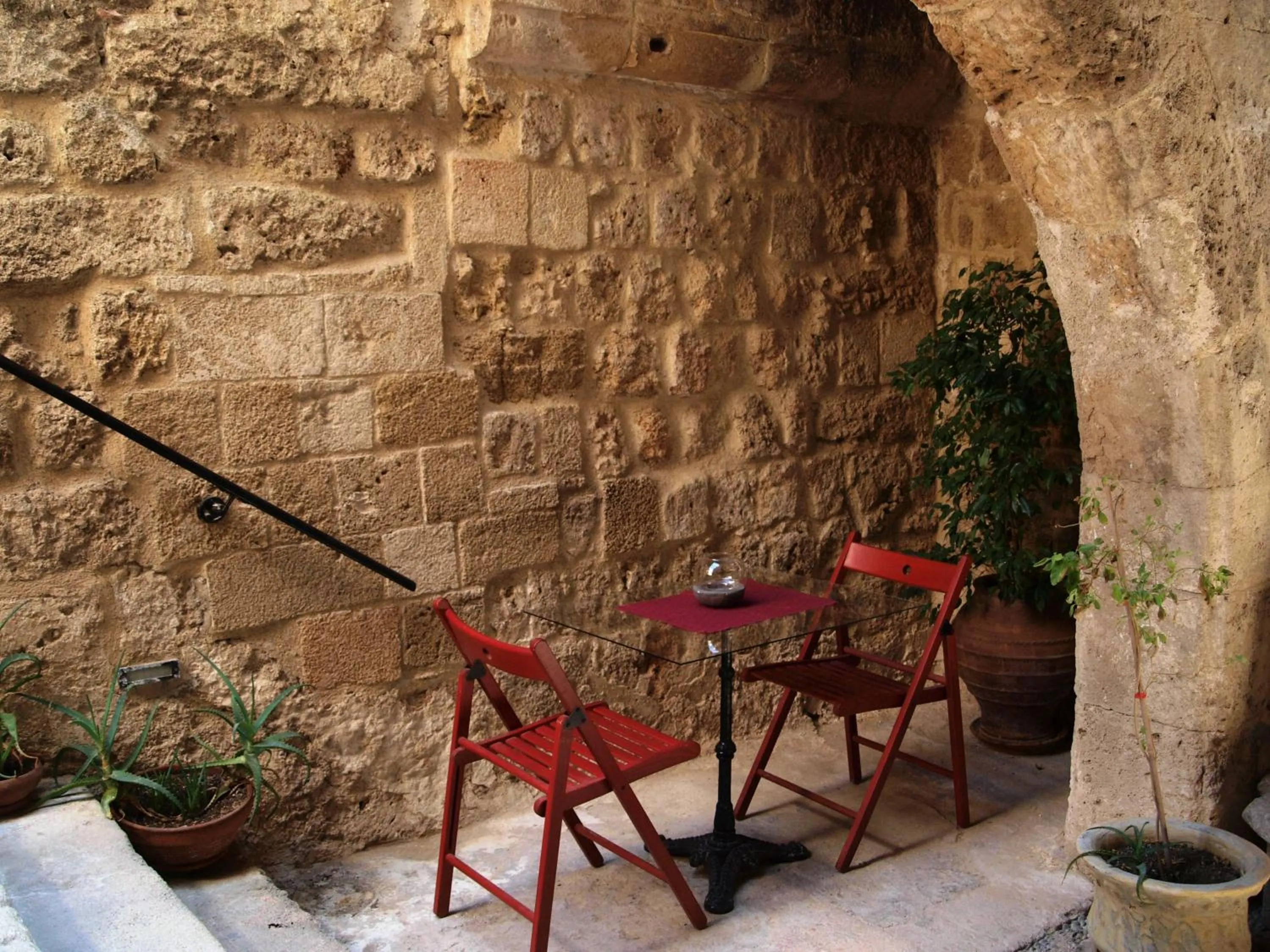 Patio in Mystic Hotel - Adults only