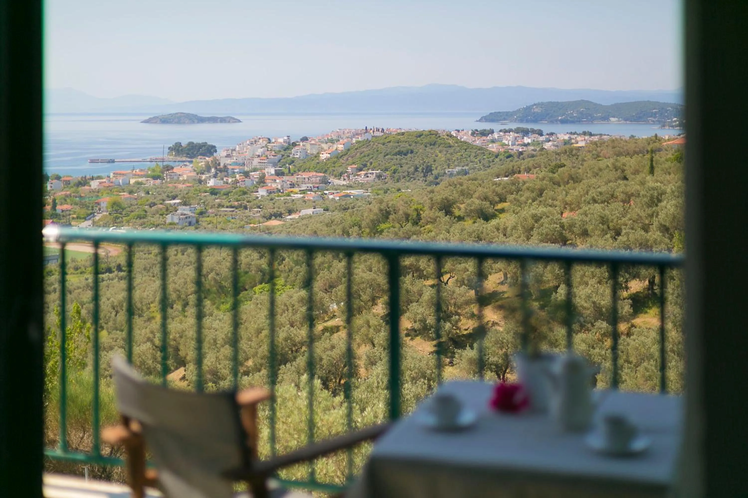 Balcony/Terrace in Vigles Sea View, Philian Hotels and Resorts