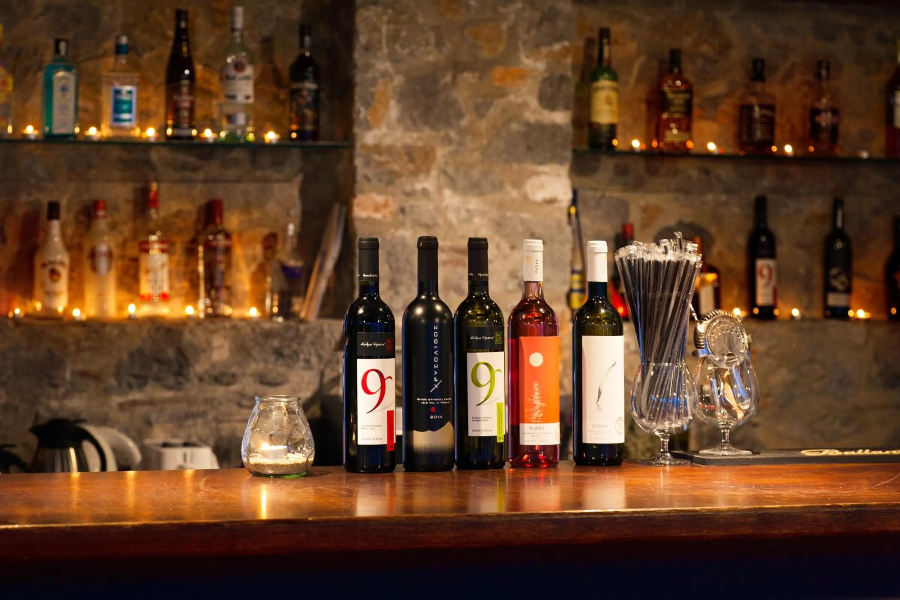 Alcoholic drinks in Vigles Sea View, Philian Hotels and Resorts