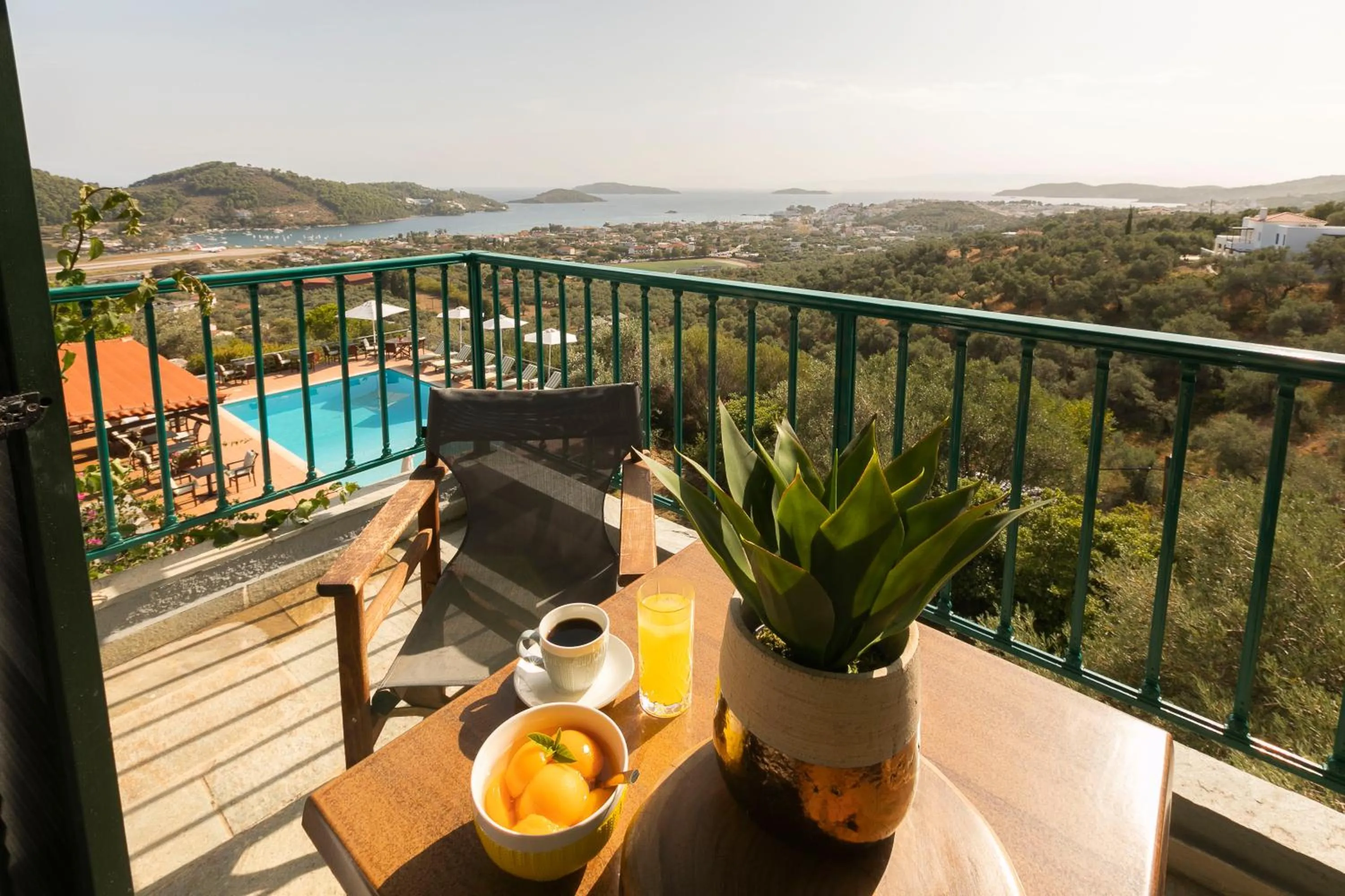 Balcony/Terrace in Vigles Sea View, Philian Hotels and Resorts