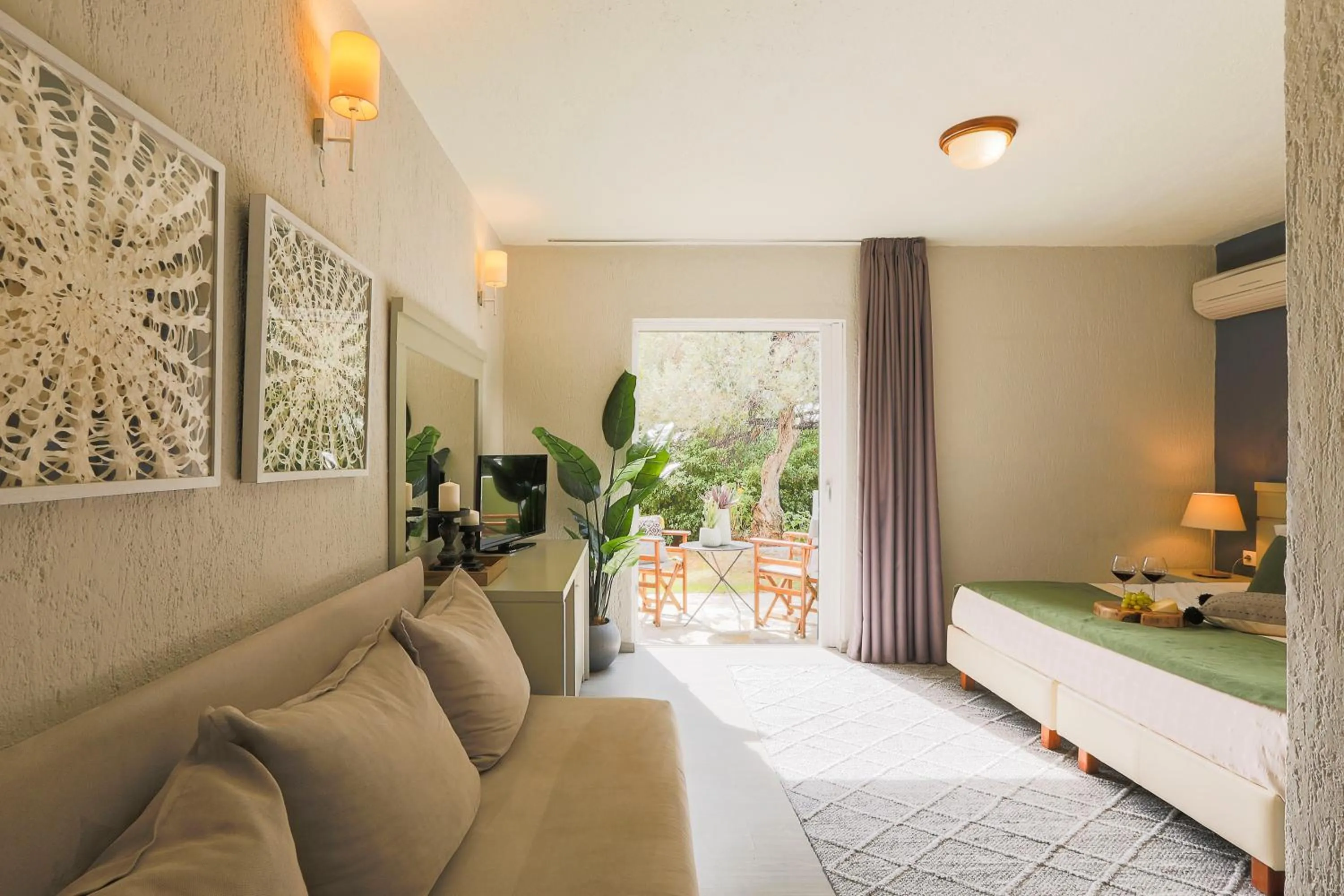 Living room in Vigles Sea View, Philian Hotels and Resorts