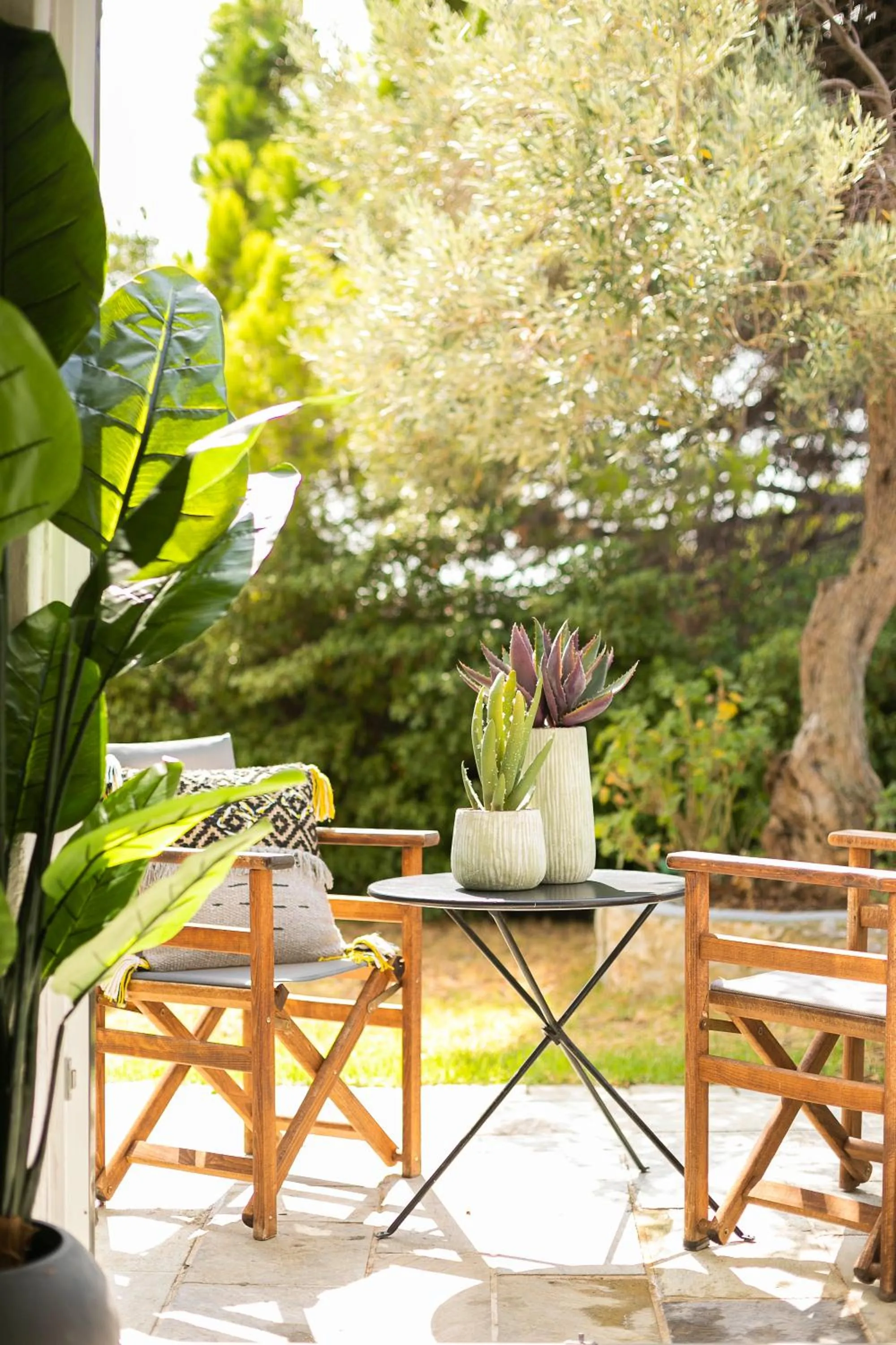 Balcony/Terrace in Vigles Sea View, Philian Hotels and Resorts