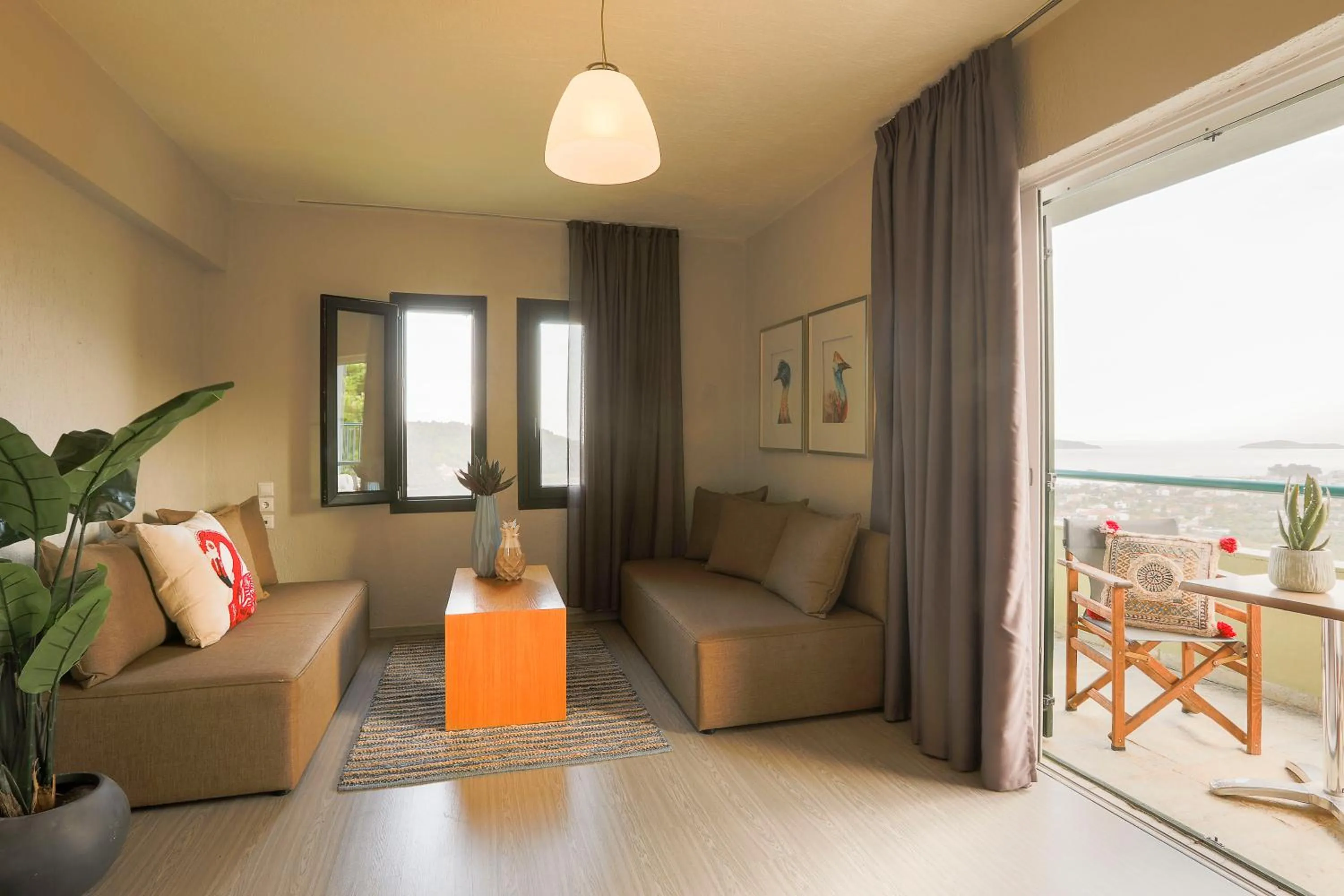Living room in Vigles Sea View, Philian Hotels and Resorts