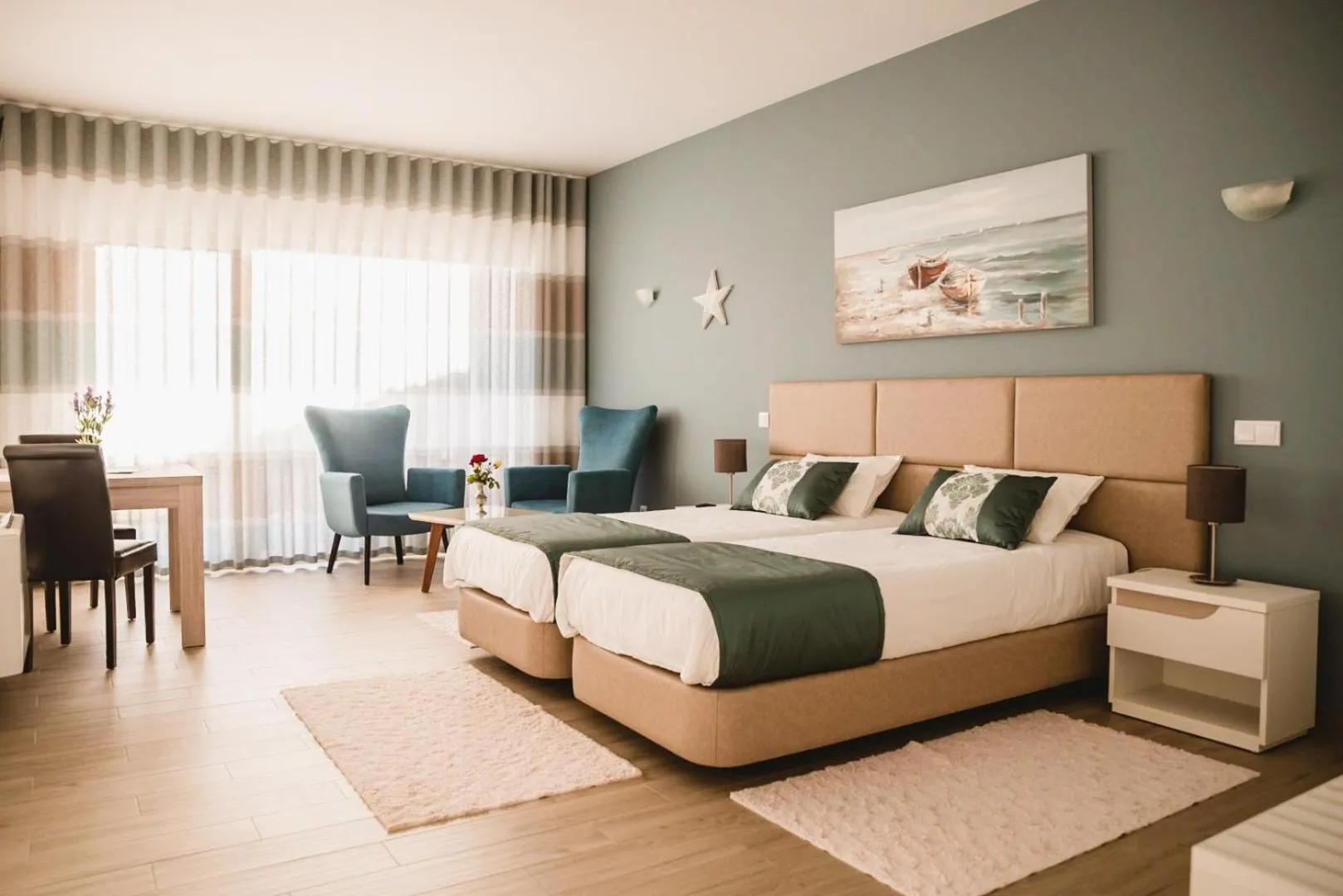 Bed in SilverSide Holidays