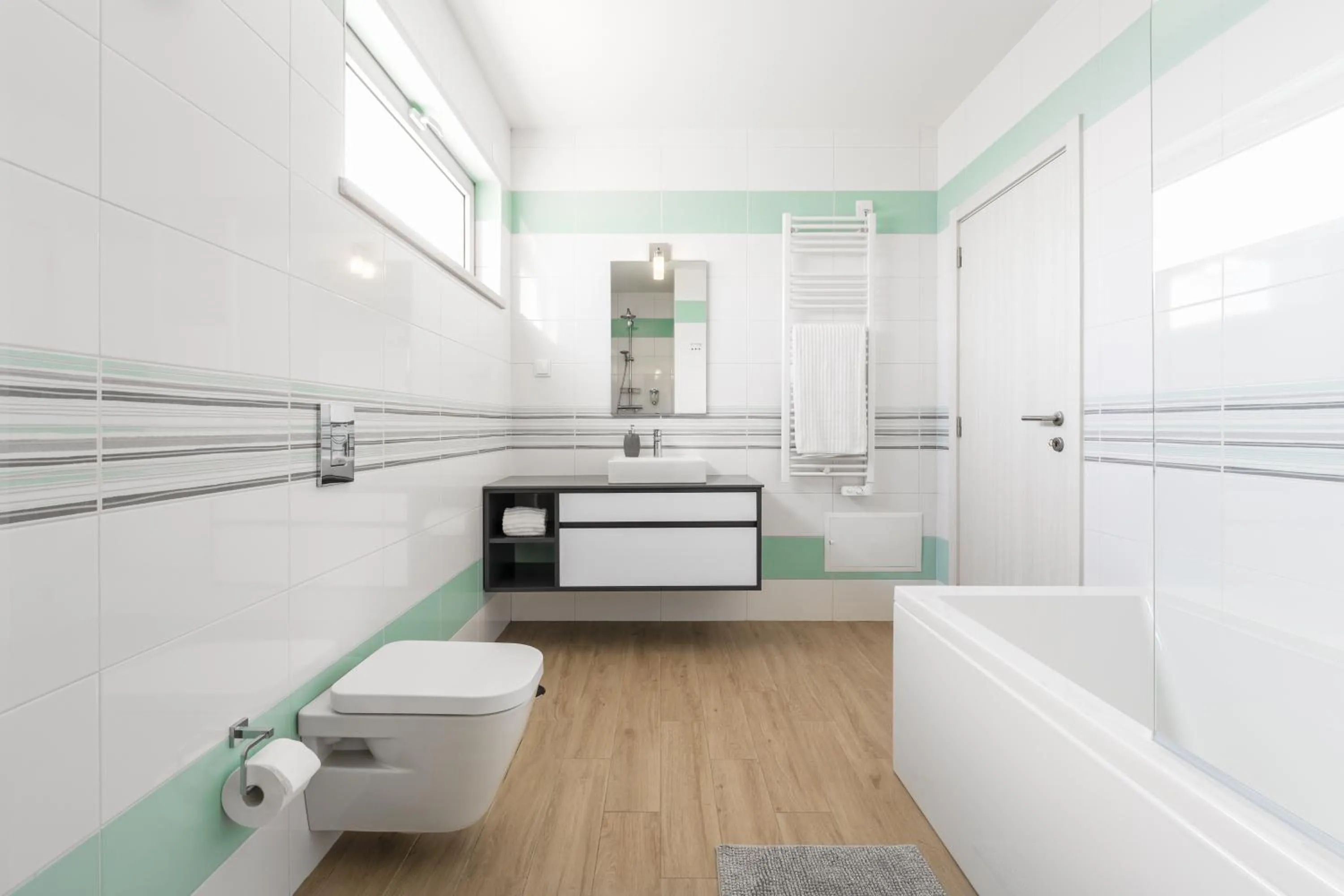 Bathroom in SilverSide Holidays