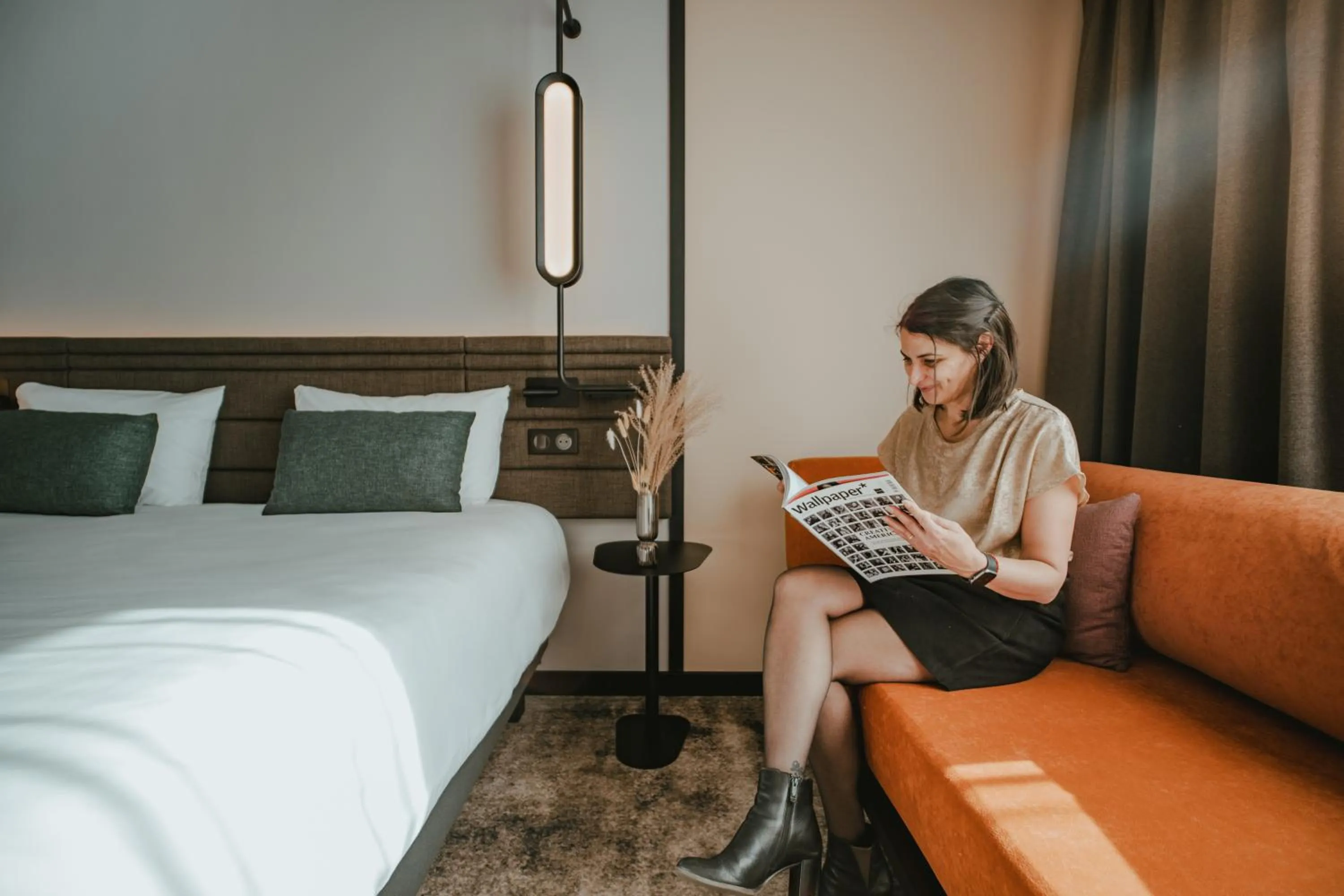 Bedroom, Bed in Novotel Lens Noyelles